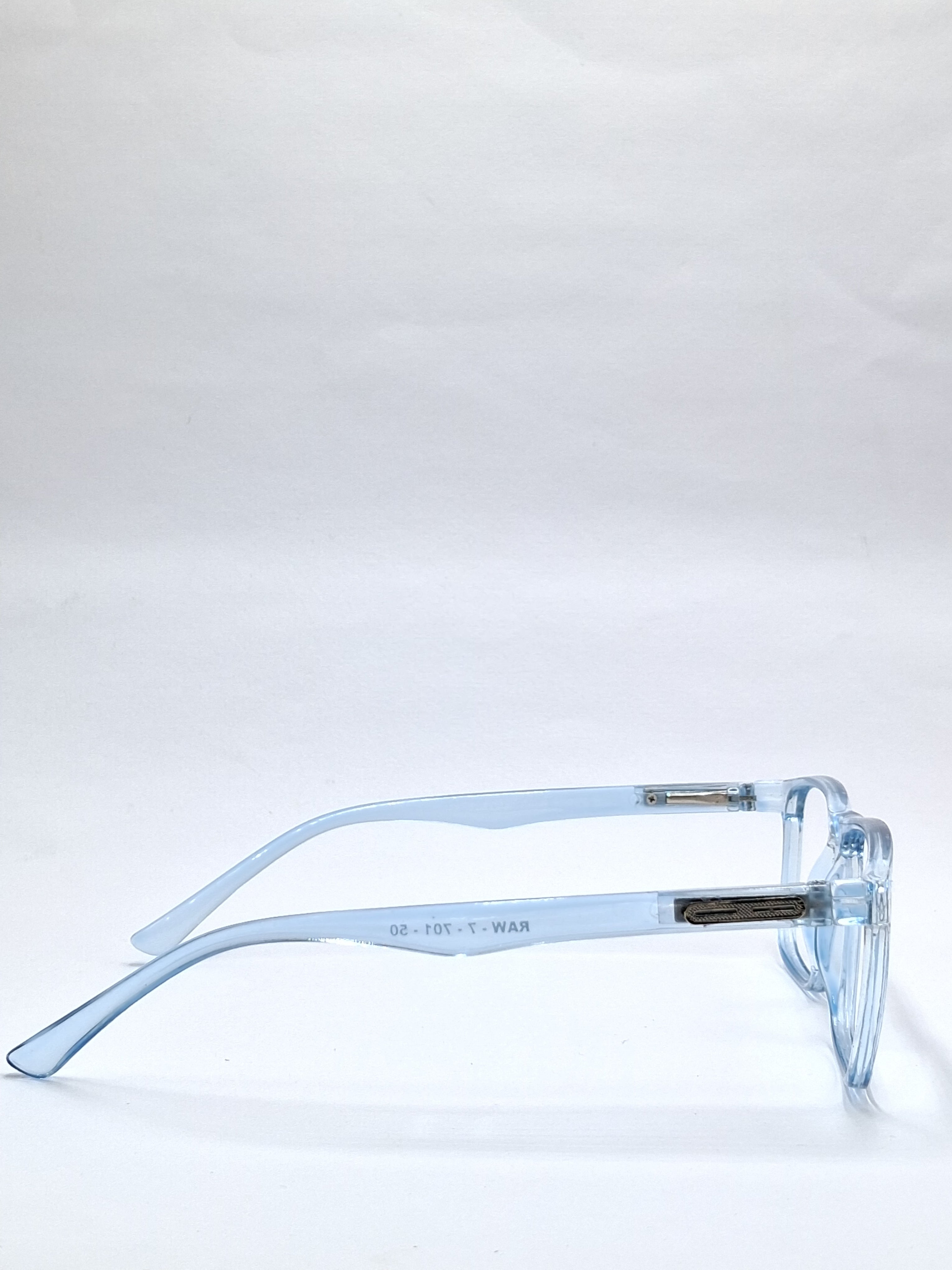 vision plus crystal sky blue frame