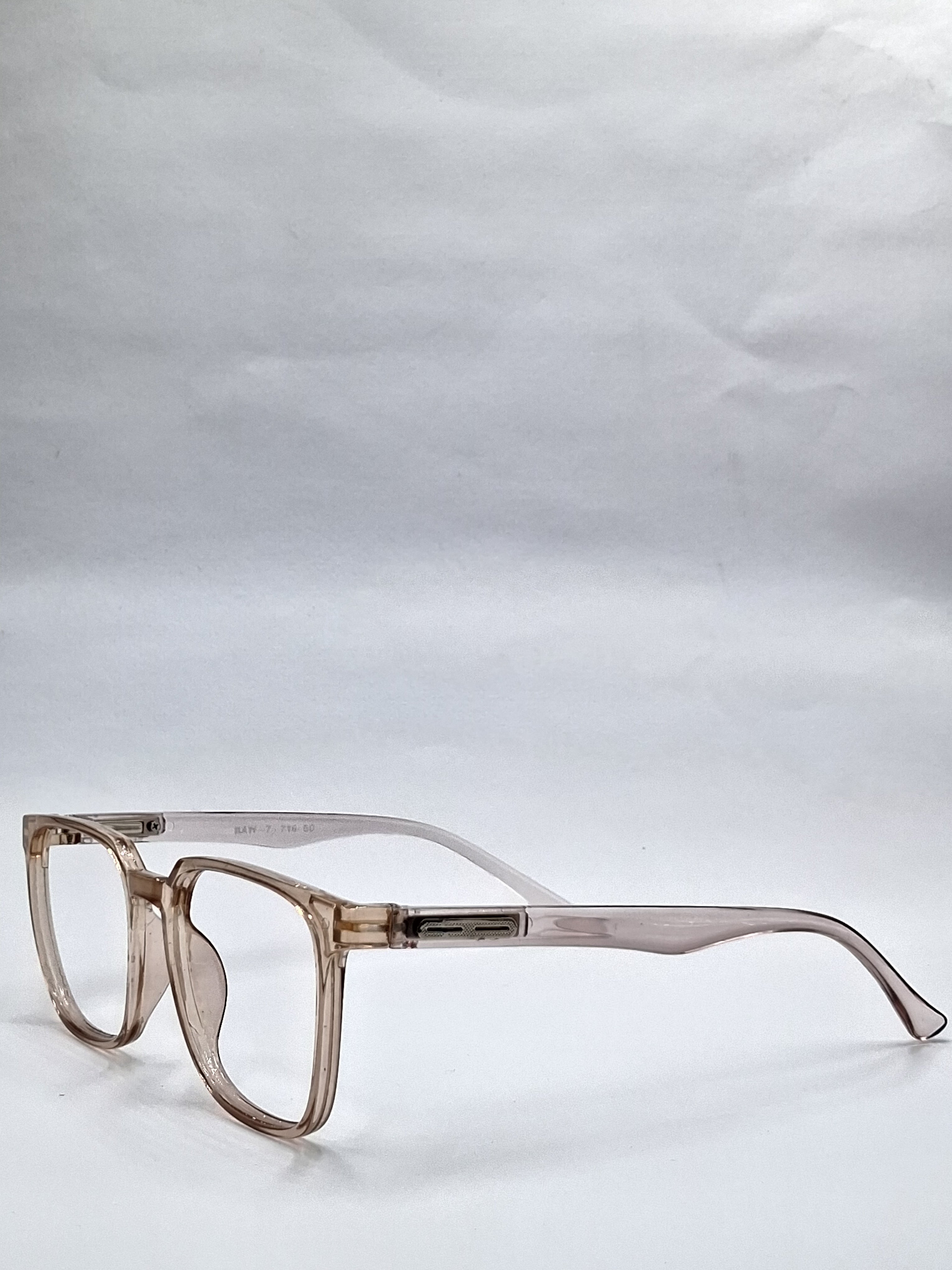 vision plus crystal beige frame