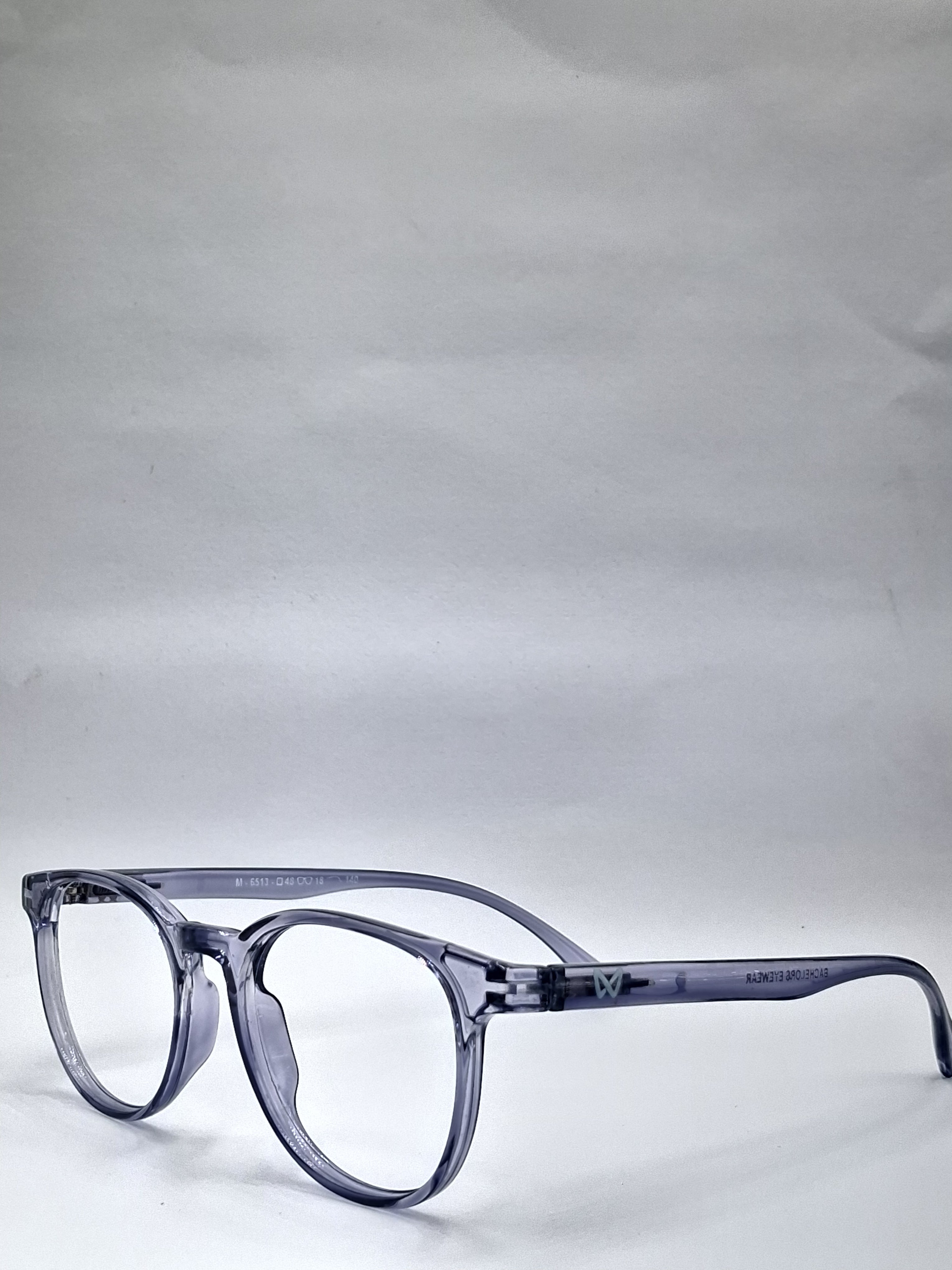 vision plus crystal blue frame