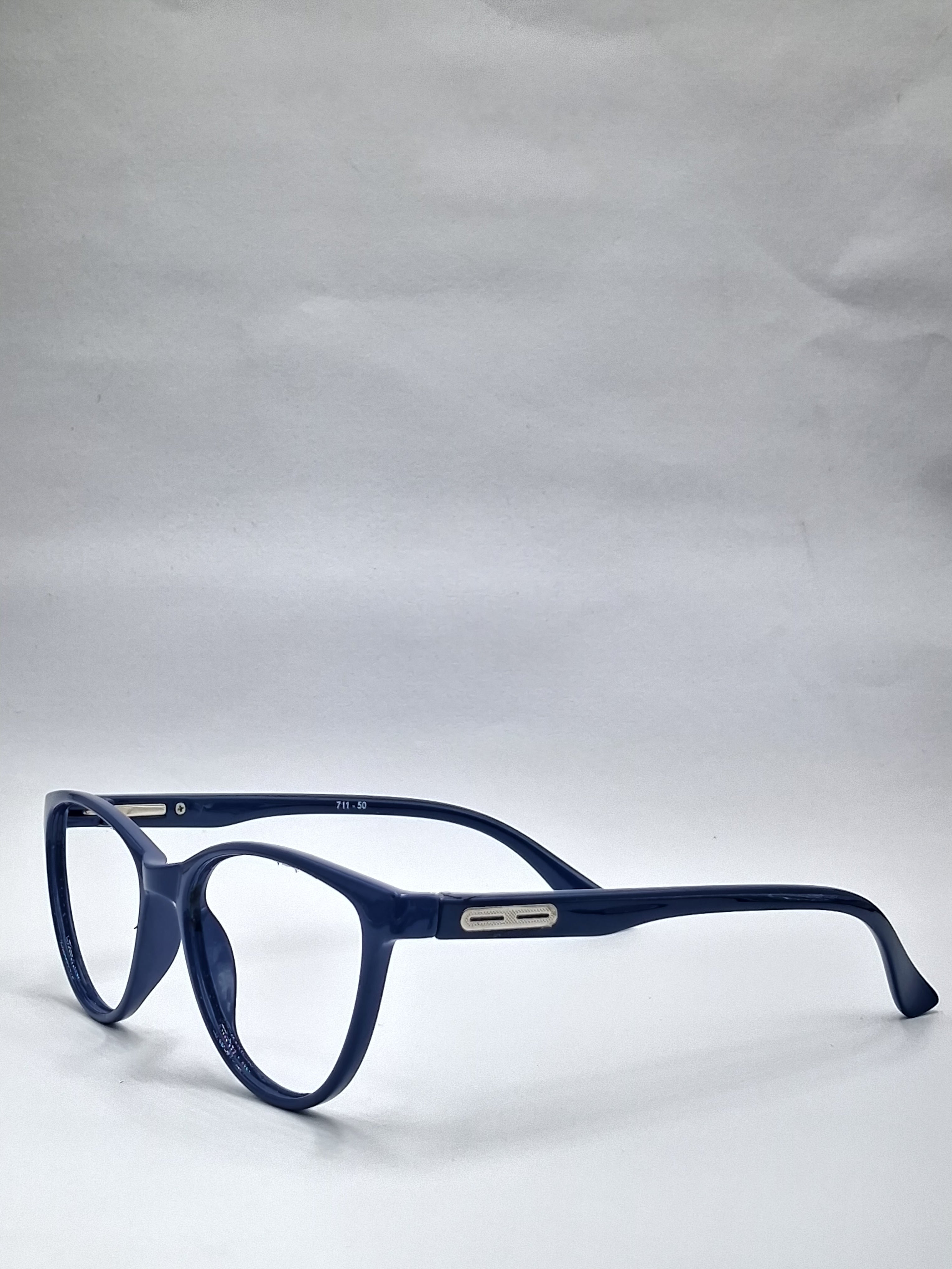 vision plus glossy dark blue frame
