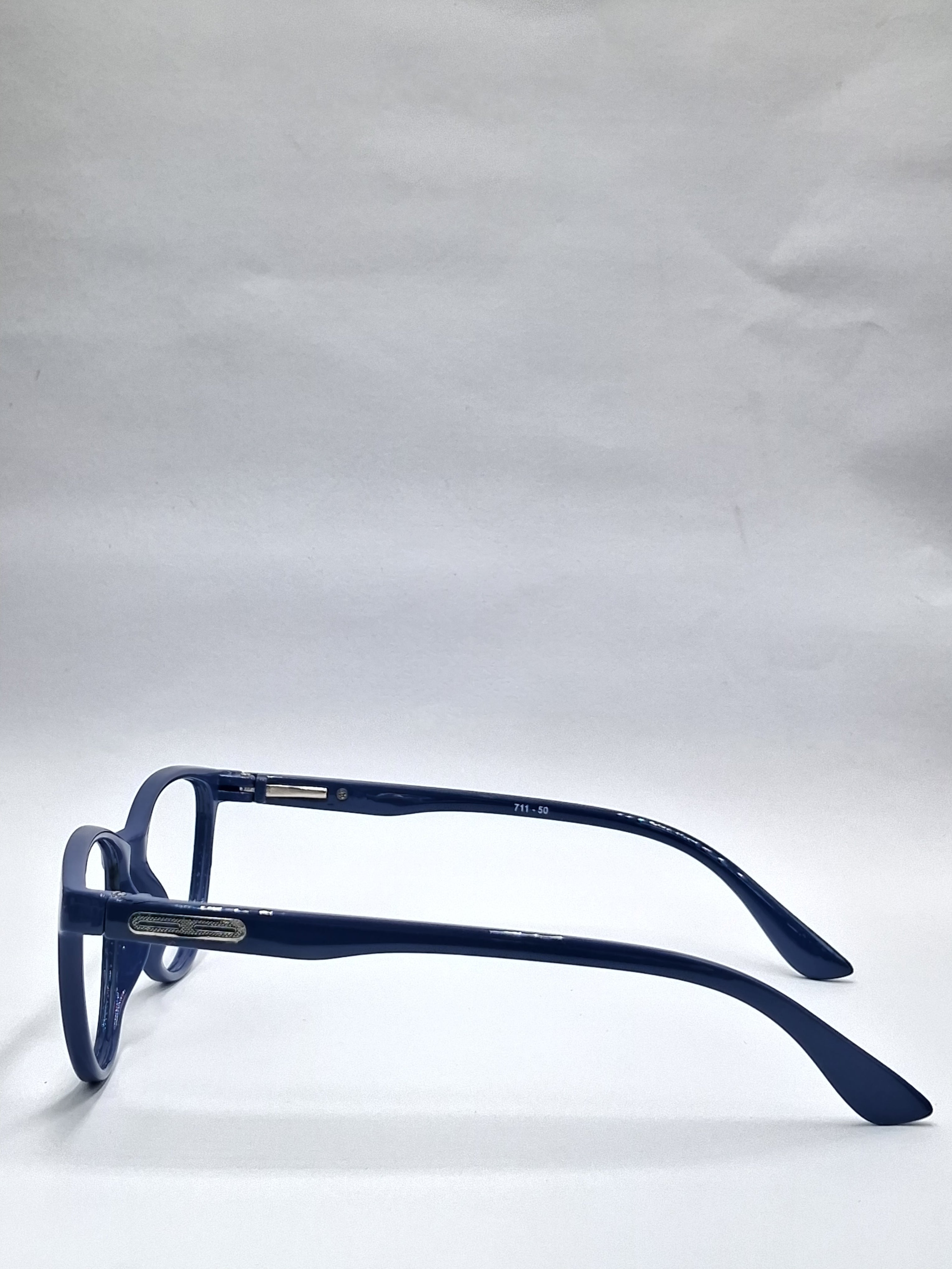 vision plus glossy dark blue frame