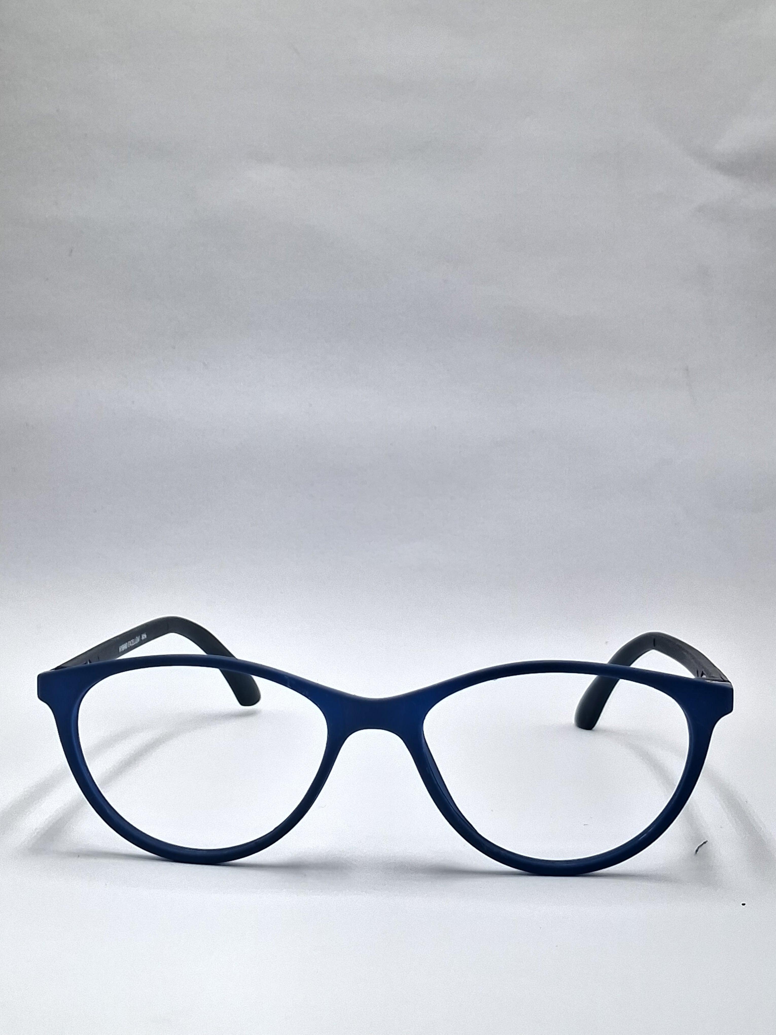 vision plus matte blue with black stick frame