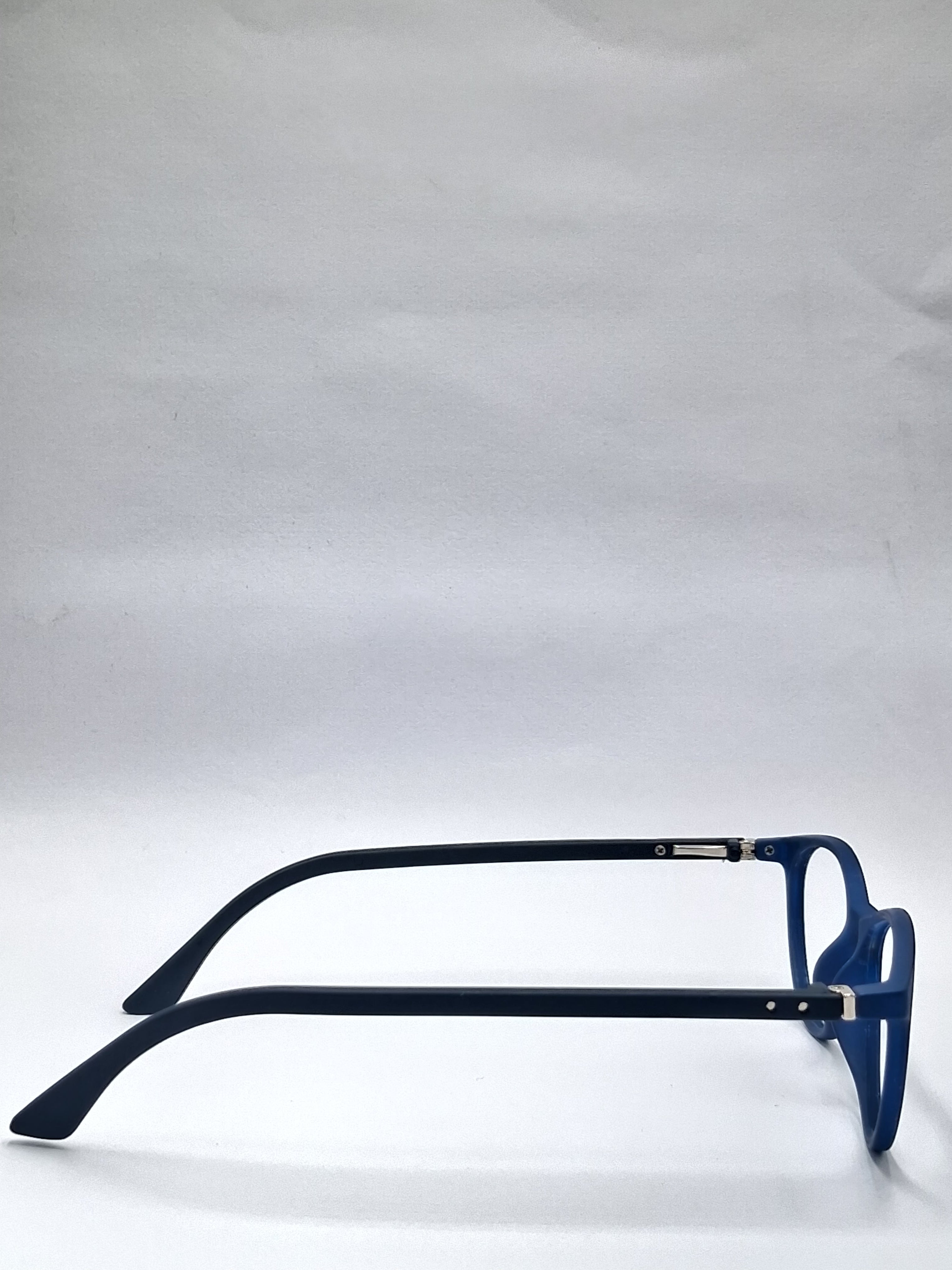 vision plus matte blue with black stick frame