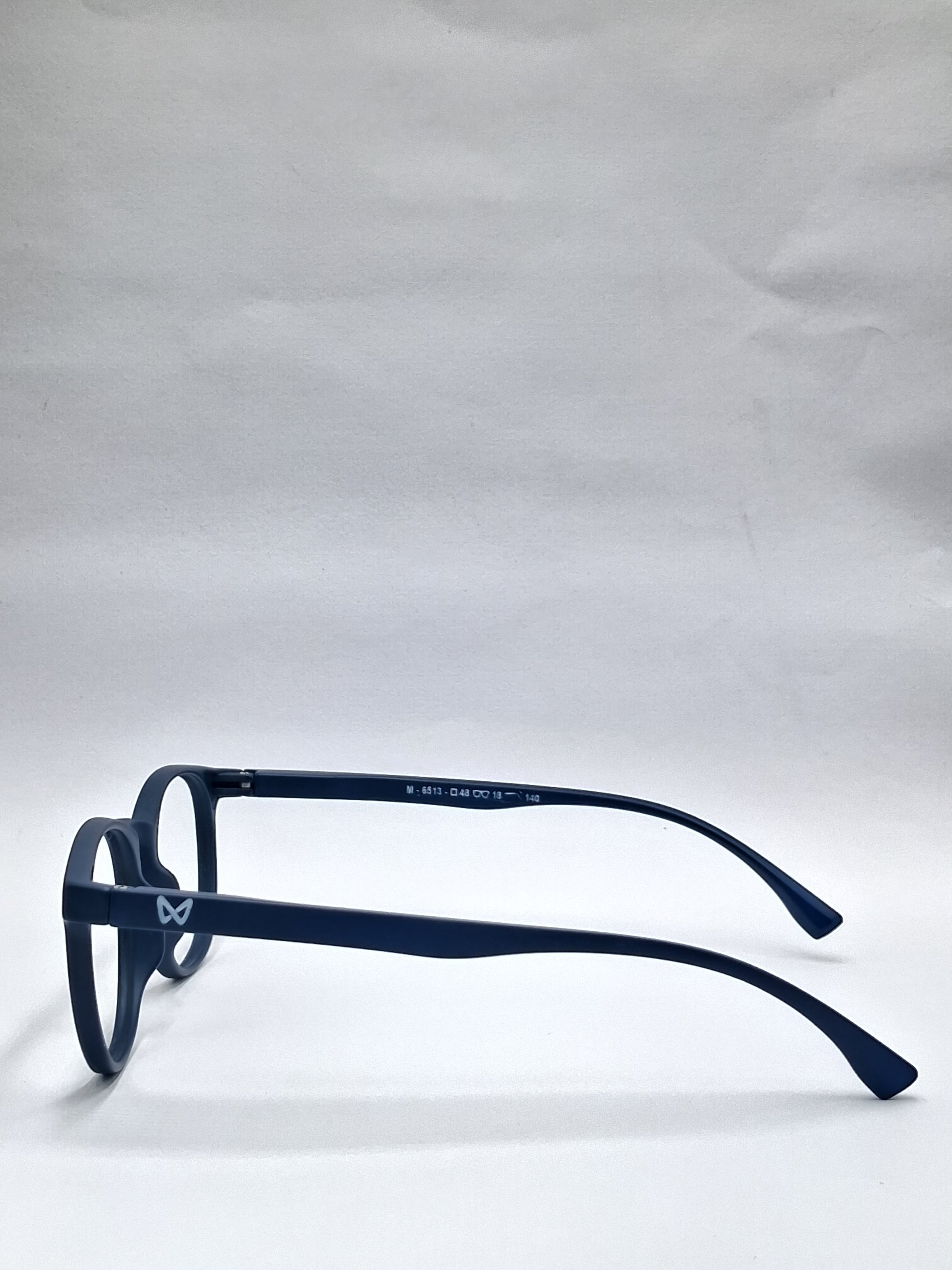 vision plus matte blue frame