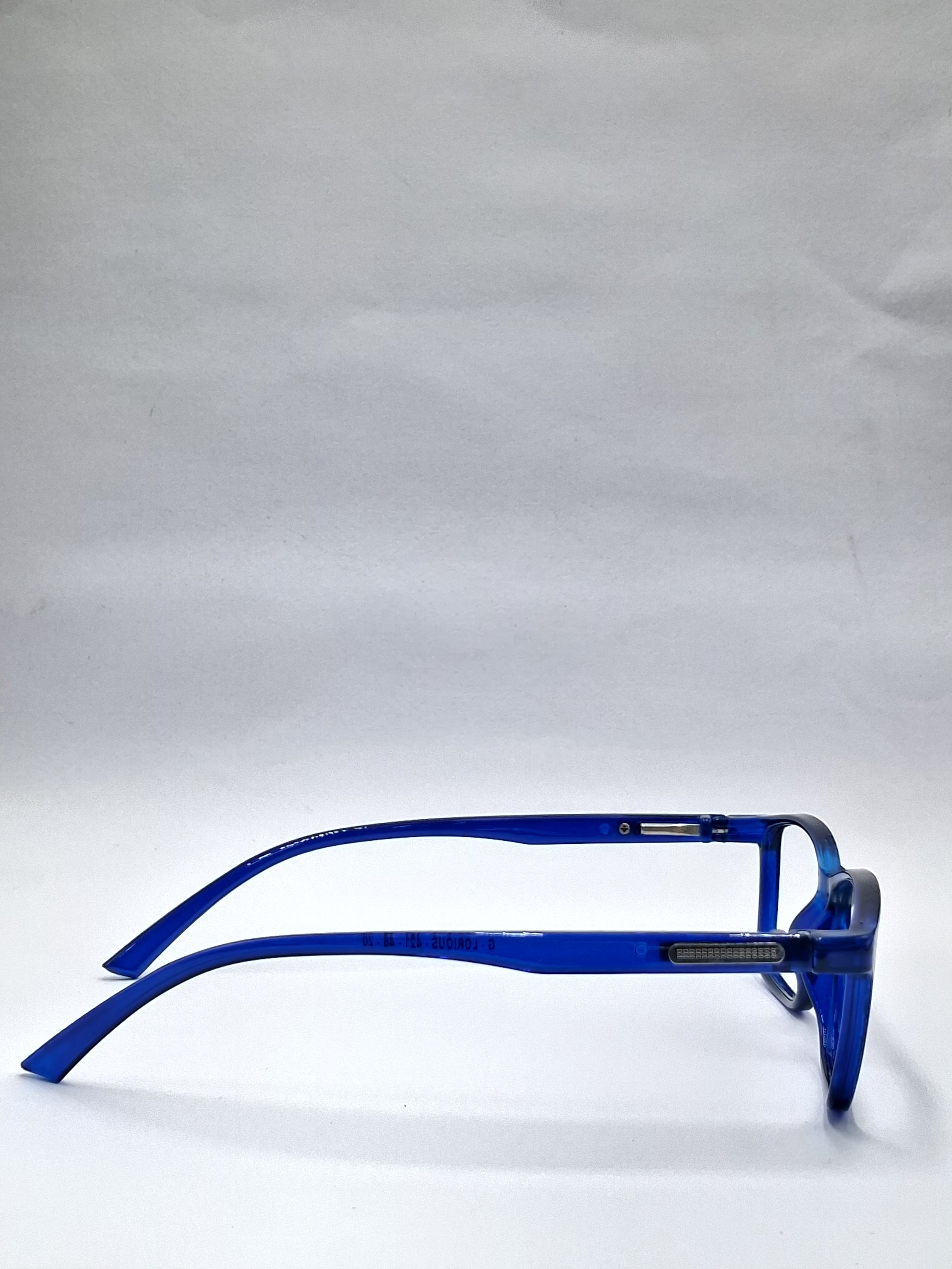 vision plus blue frame