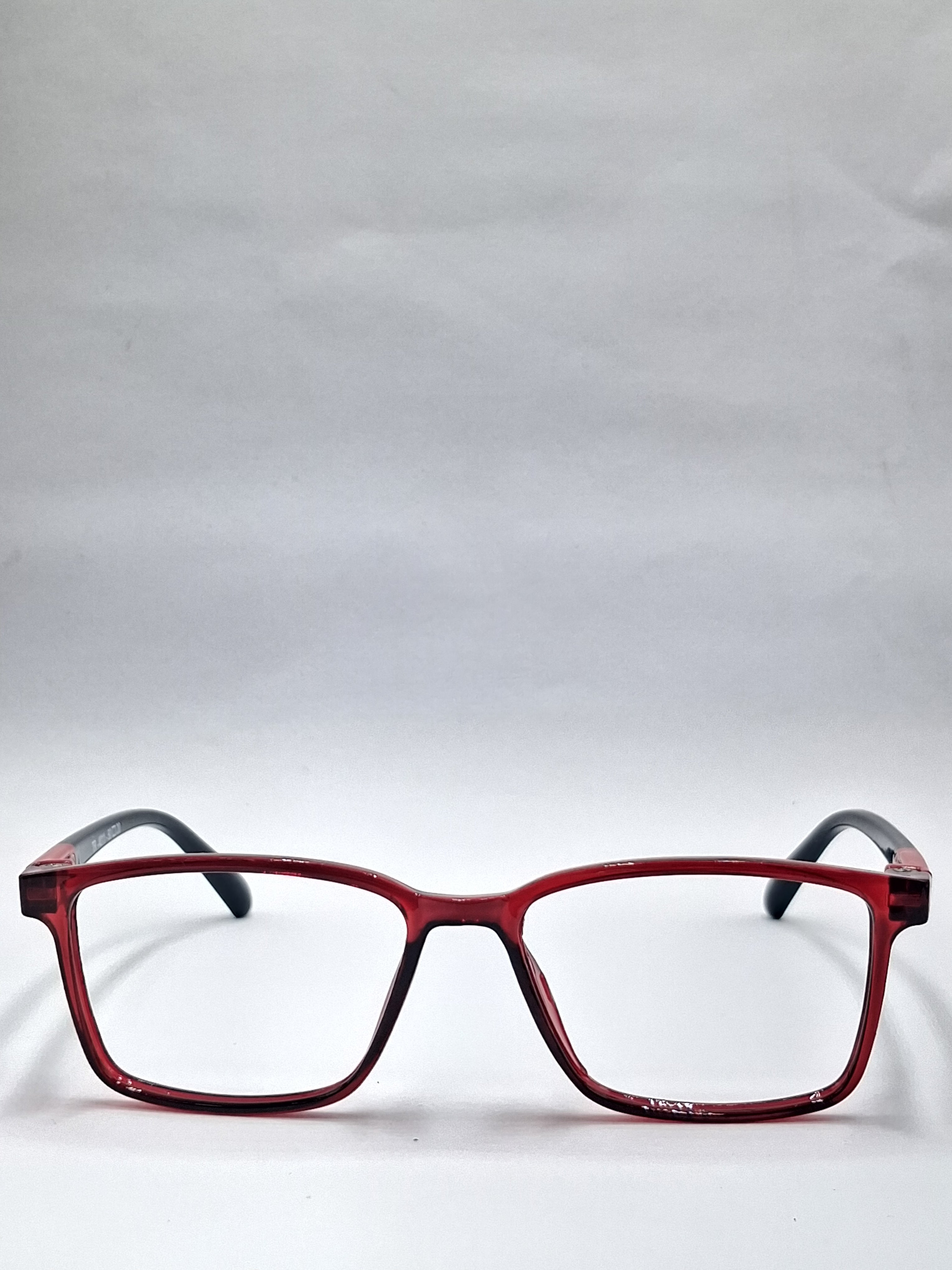 vision plus red and black stick frame