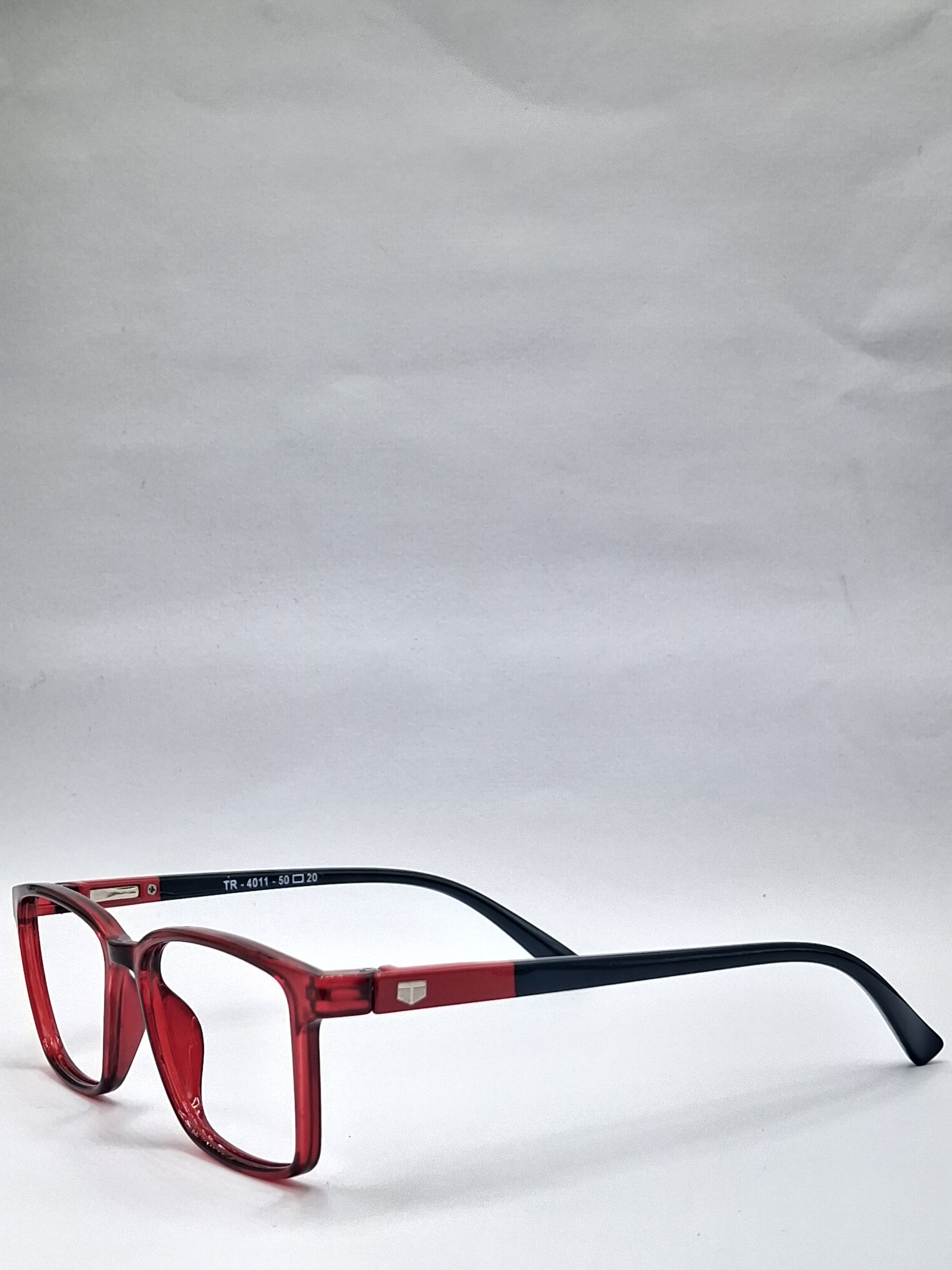 vision plus red and black stick frame