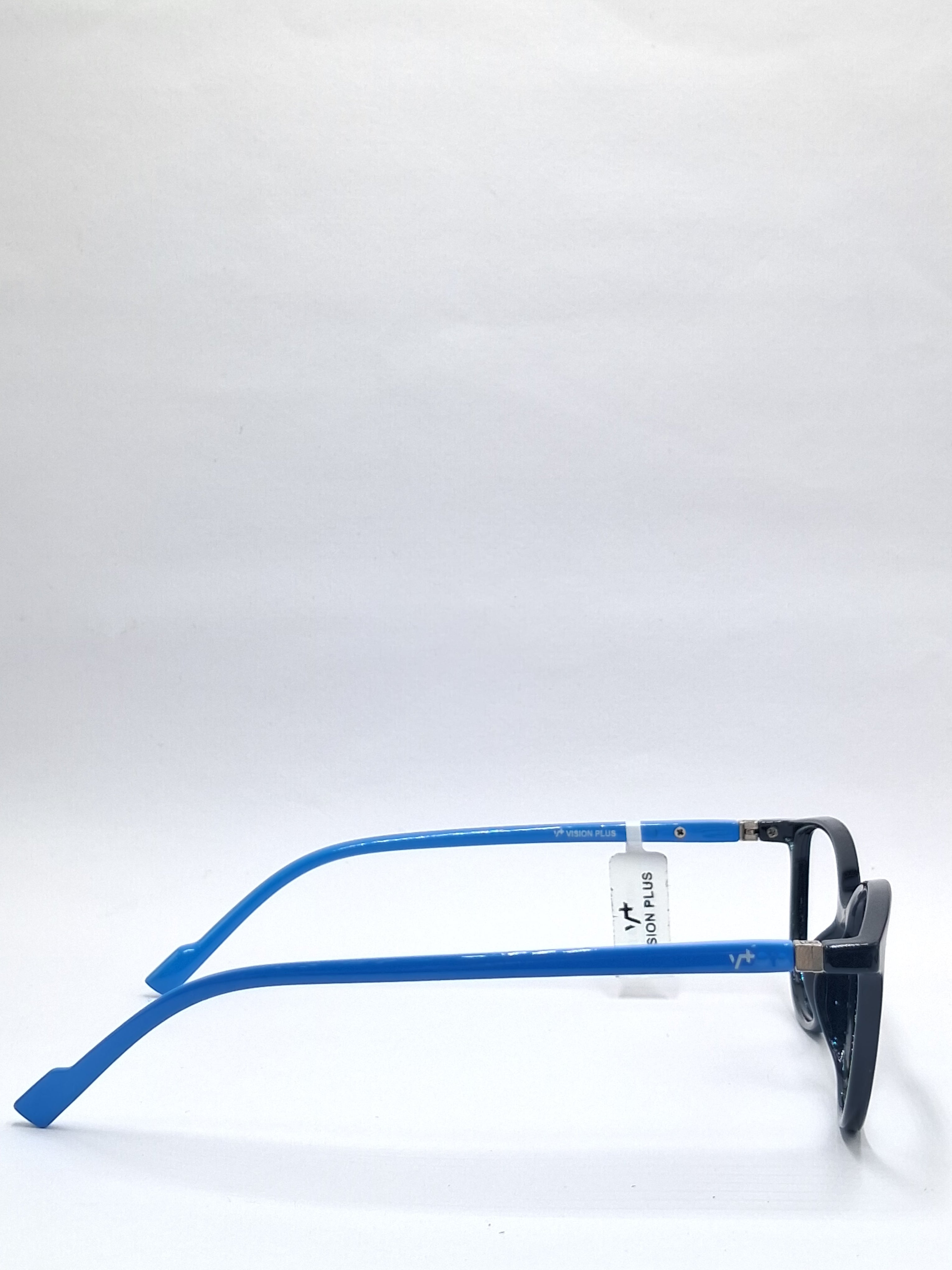 vision plus glossy black and blue stick frame