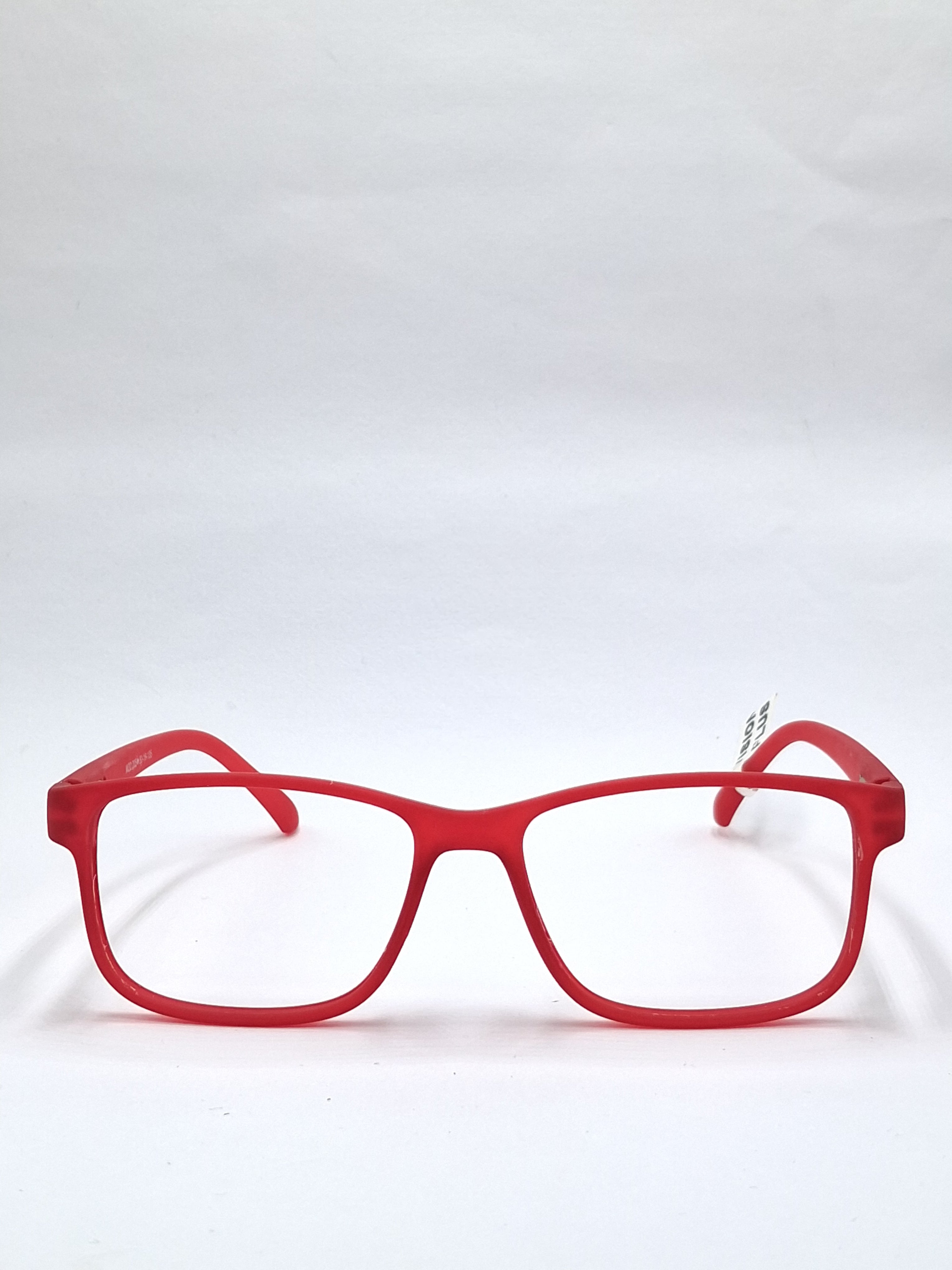 vision plus matte red frame