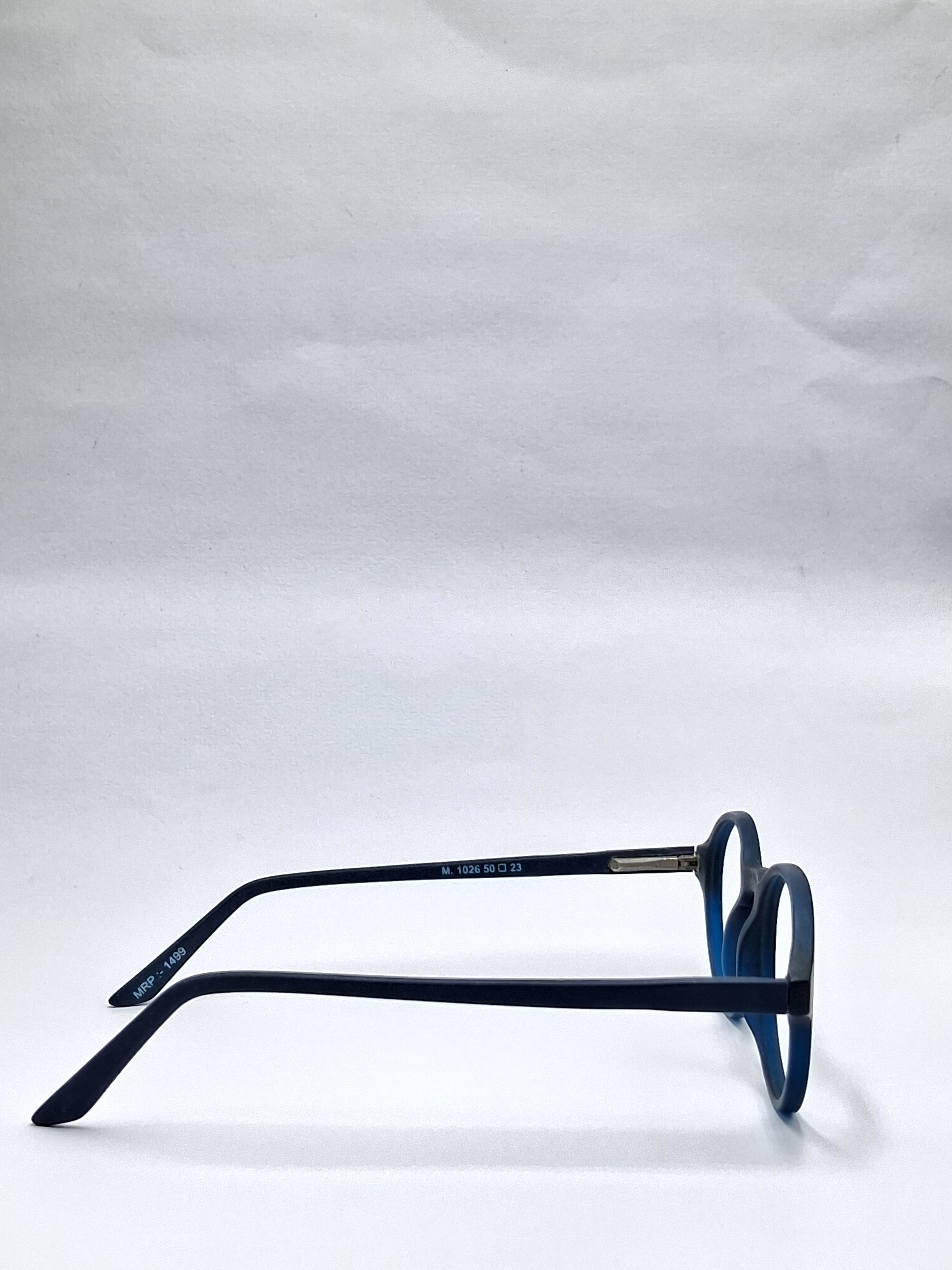 vision plus matte dark blue frame