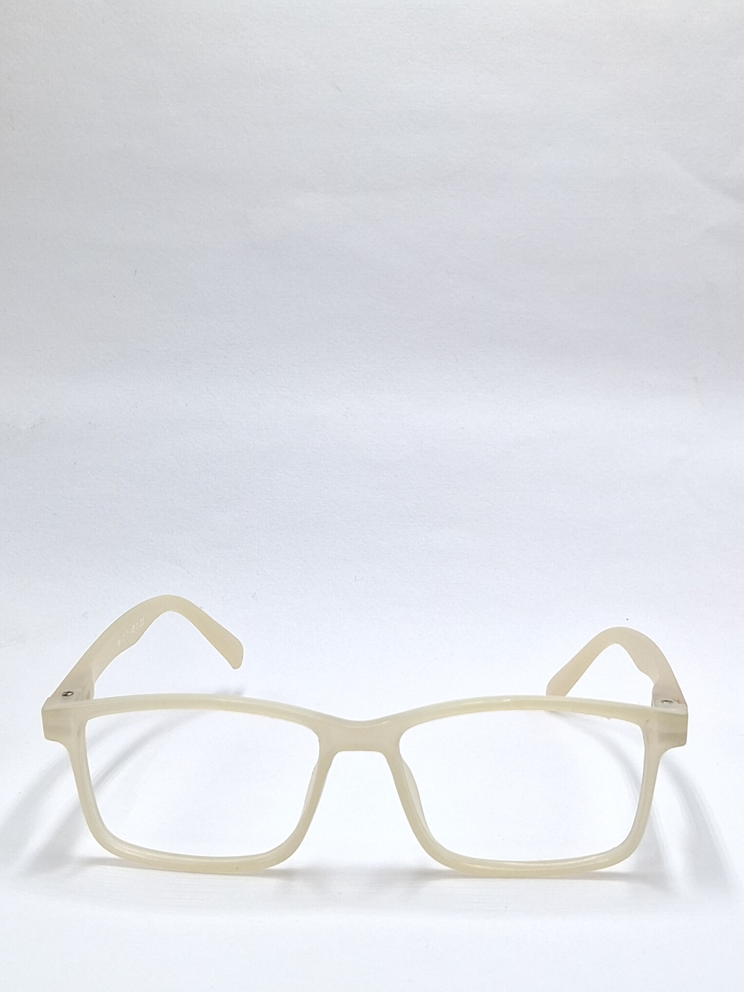 vision plus matte beige frame