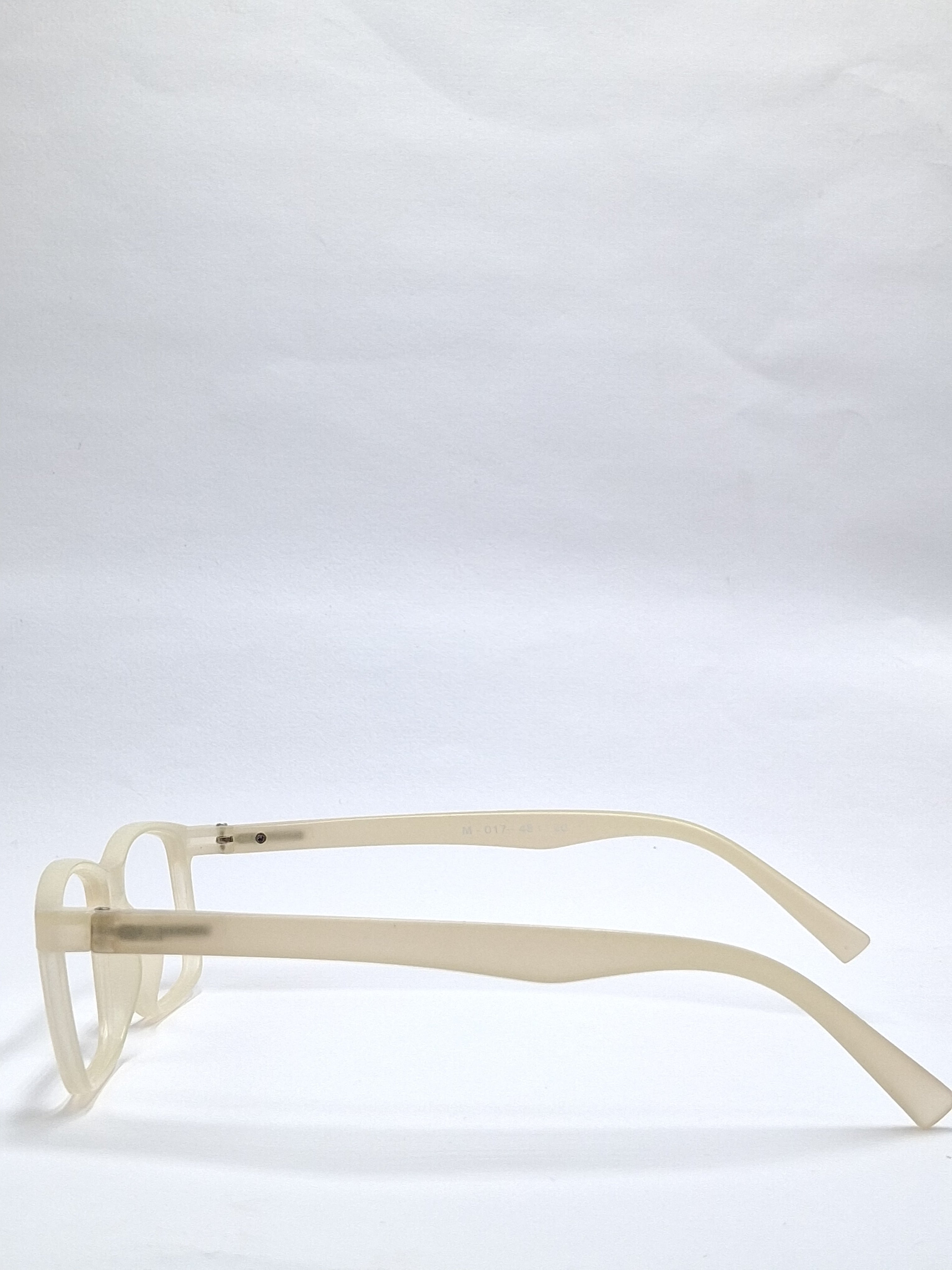 vision plus matte beige frame