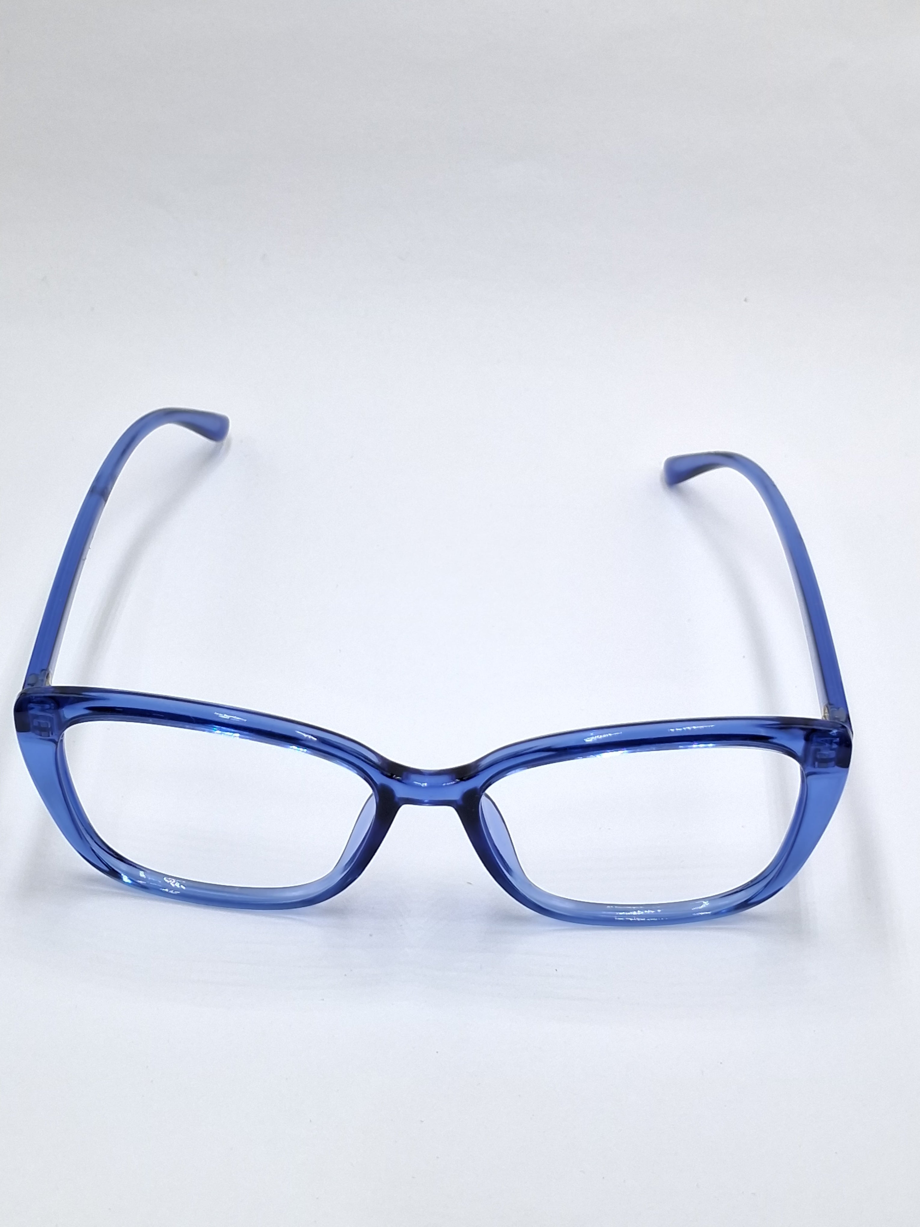 vision plus crystal blue frame