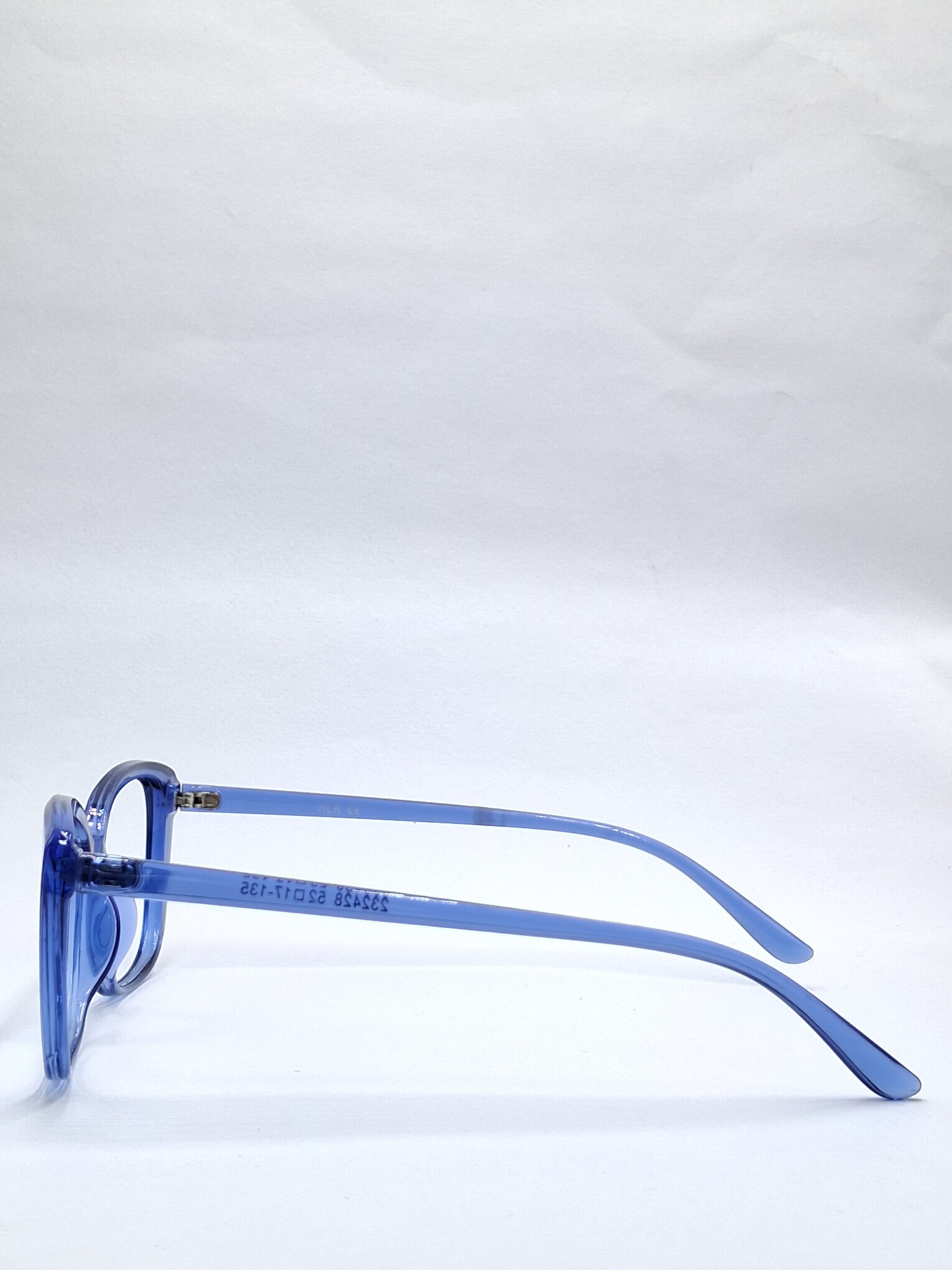 vision plus crystal blue frame