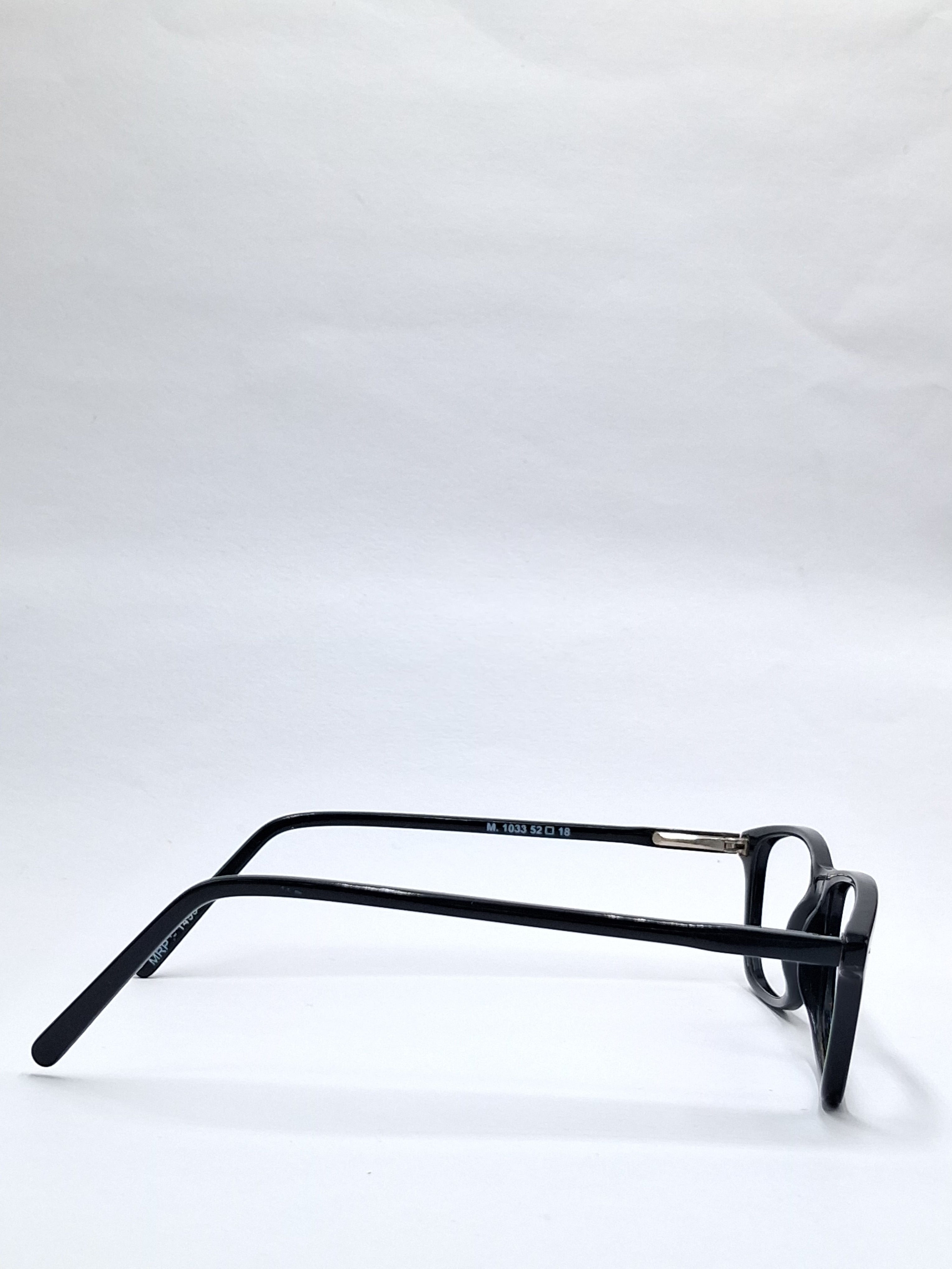 vision plus glossy black frame