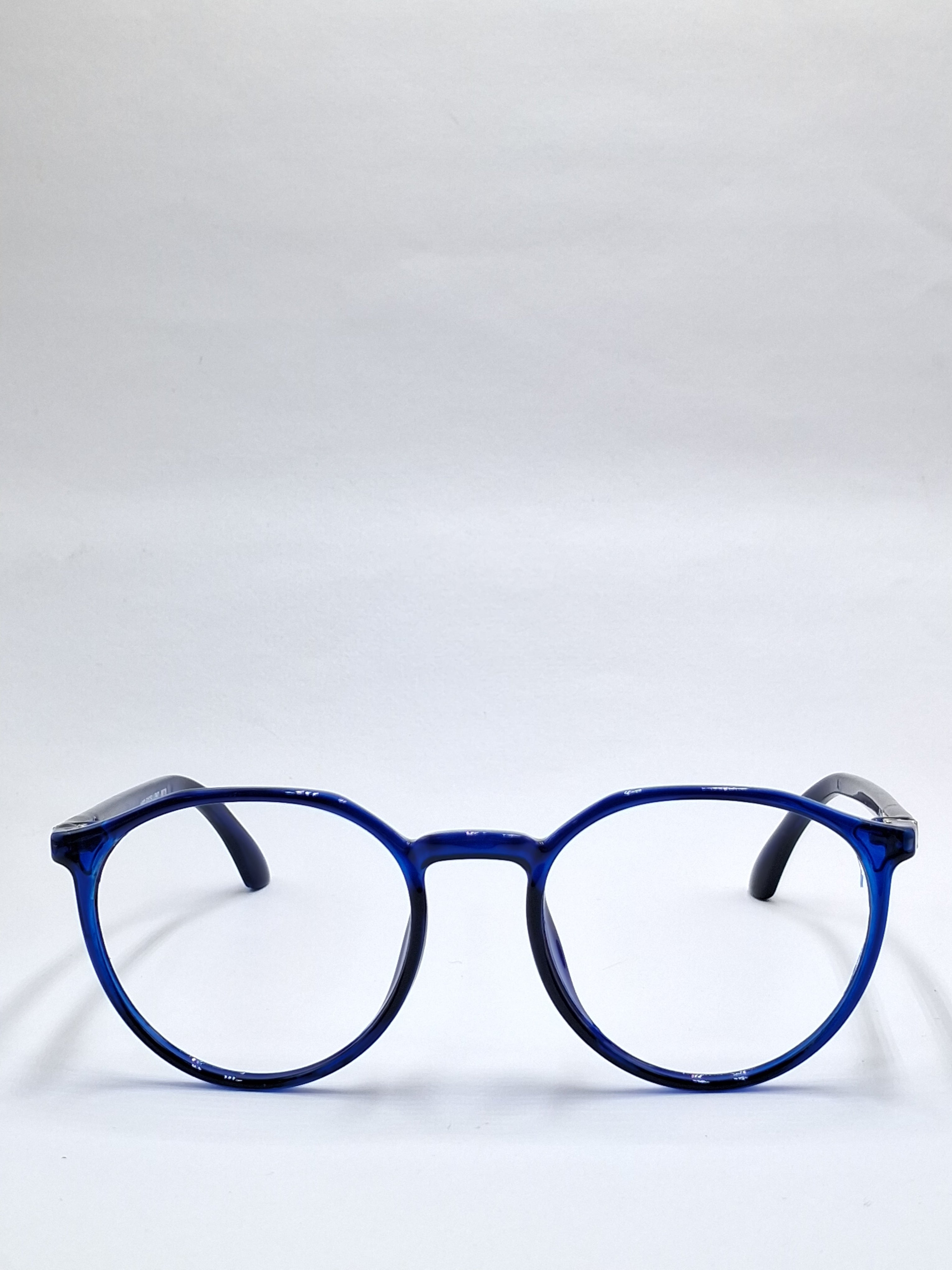 vision plus glossy blue frame