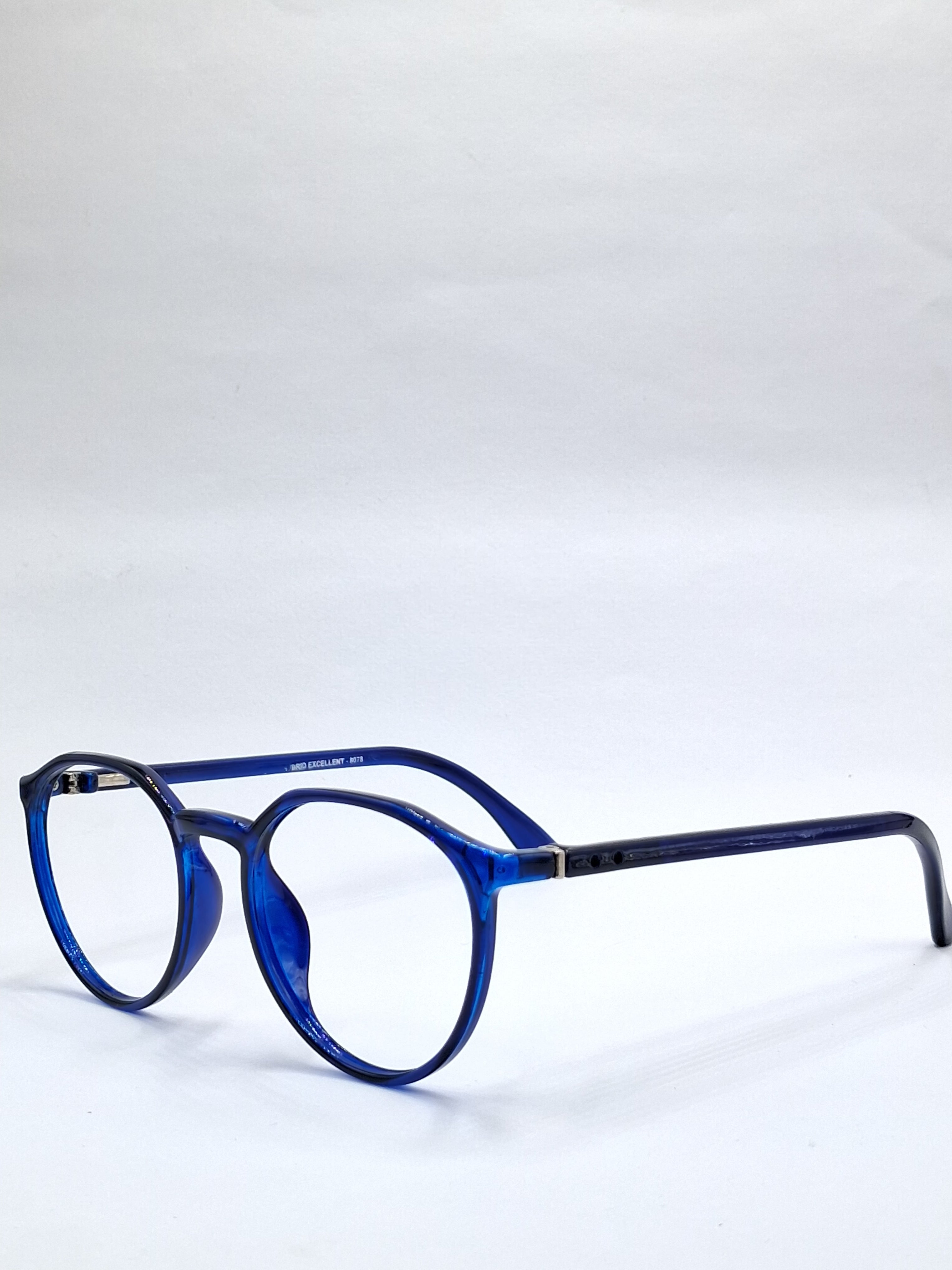 vision plus glossy blue frame