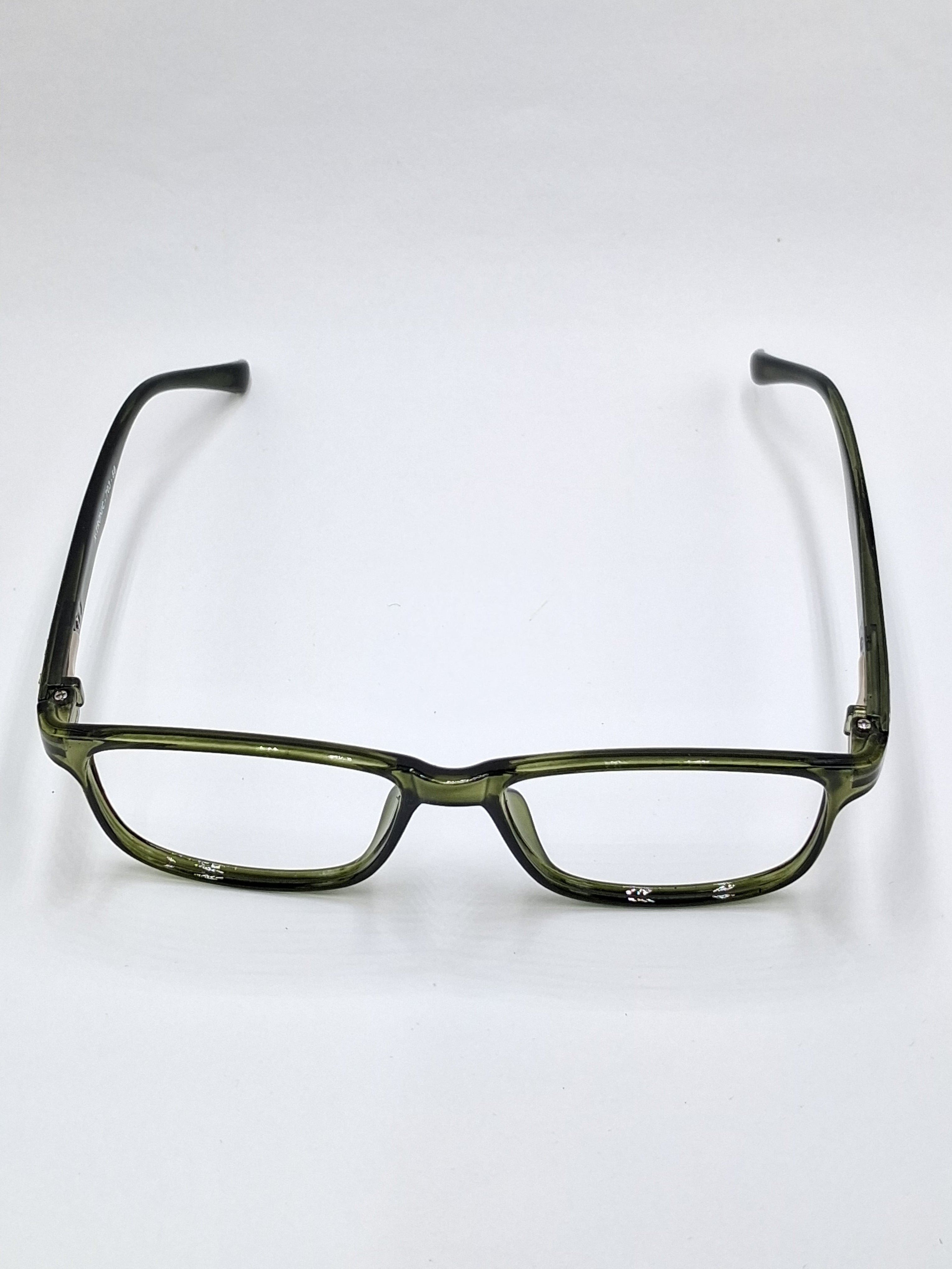 vision plus crystal olive green frame