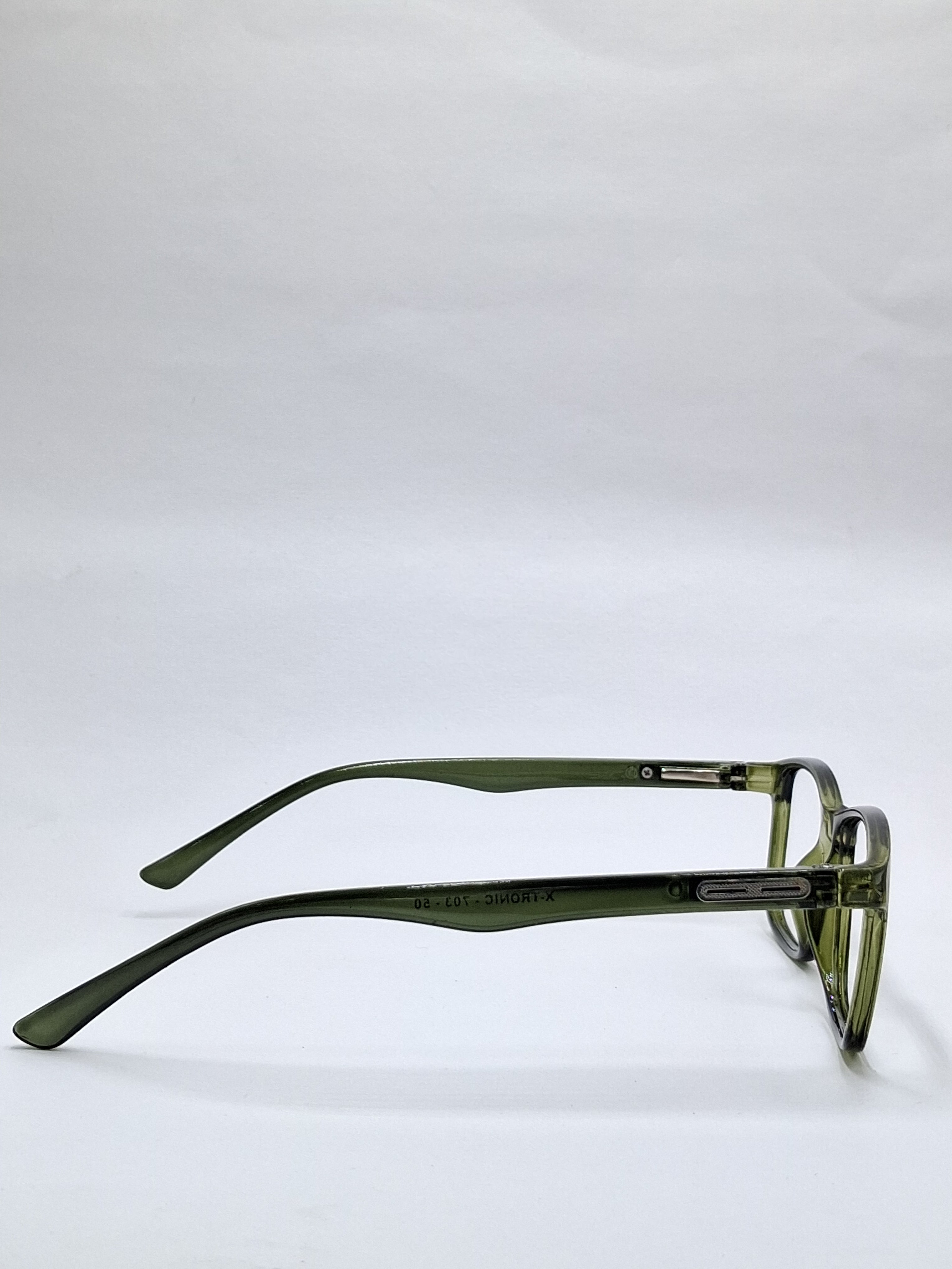 vision plus crystal olive green frame