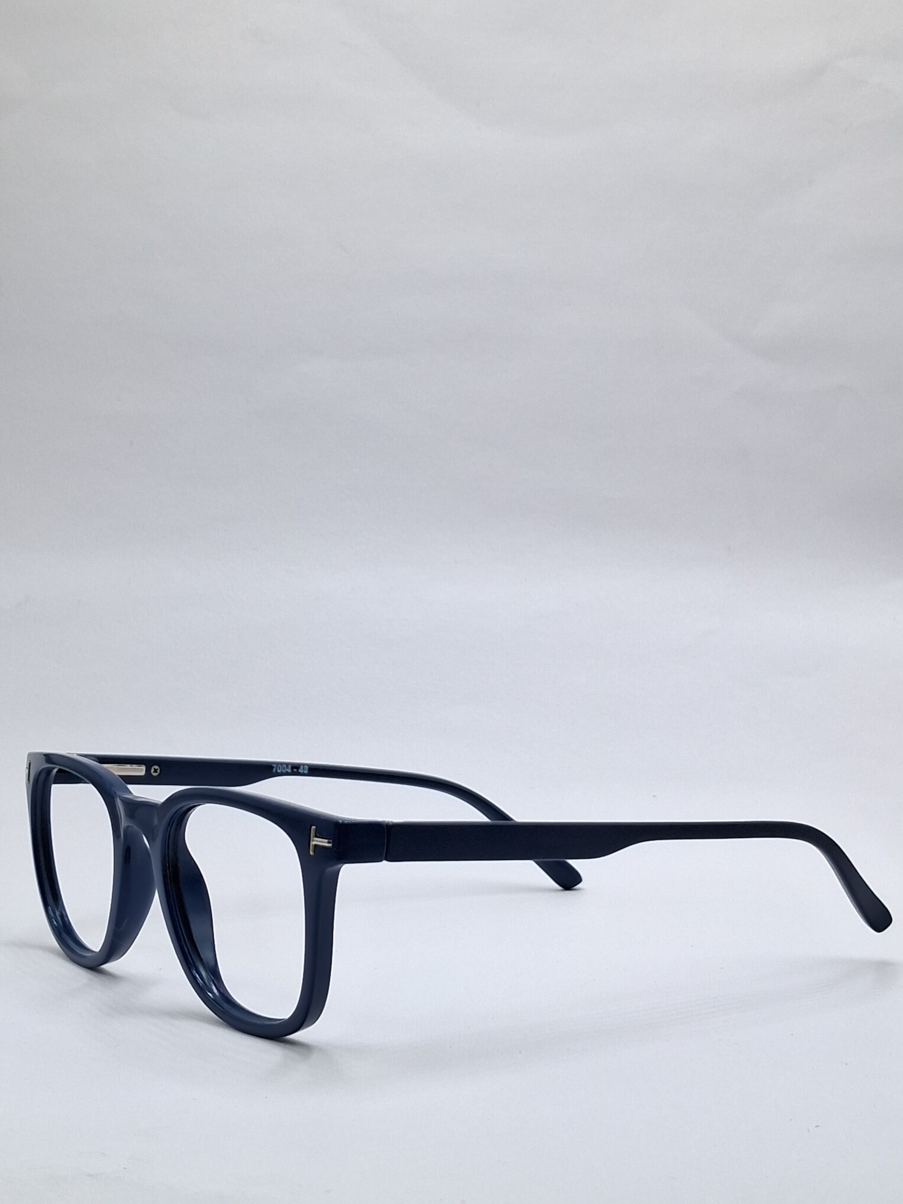 vision plus glossy blue frame