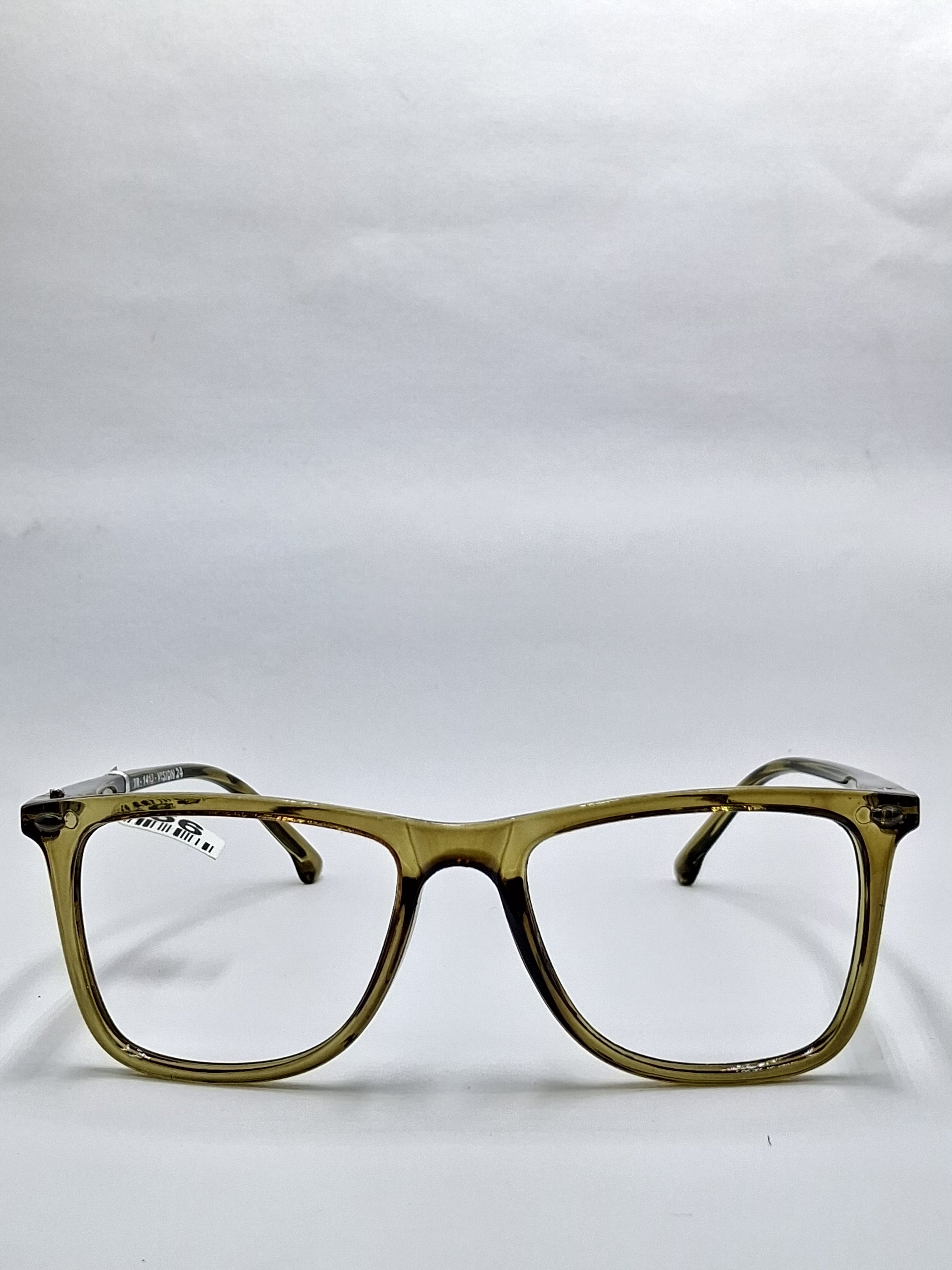 vision plus crystal olive green frame
