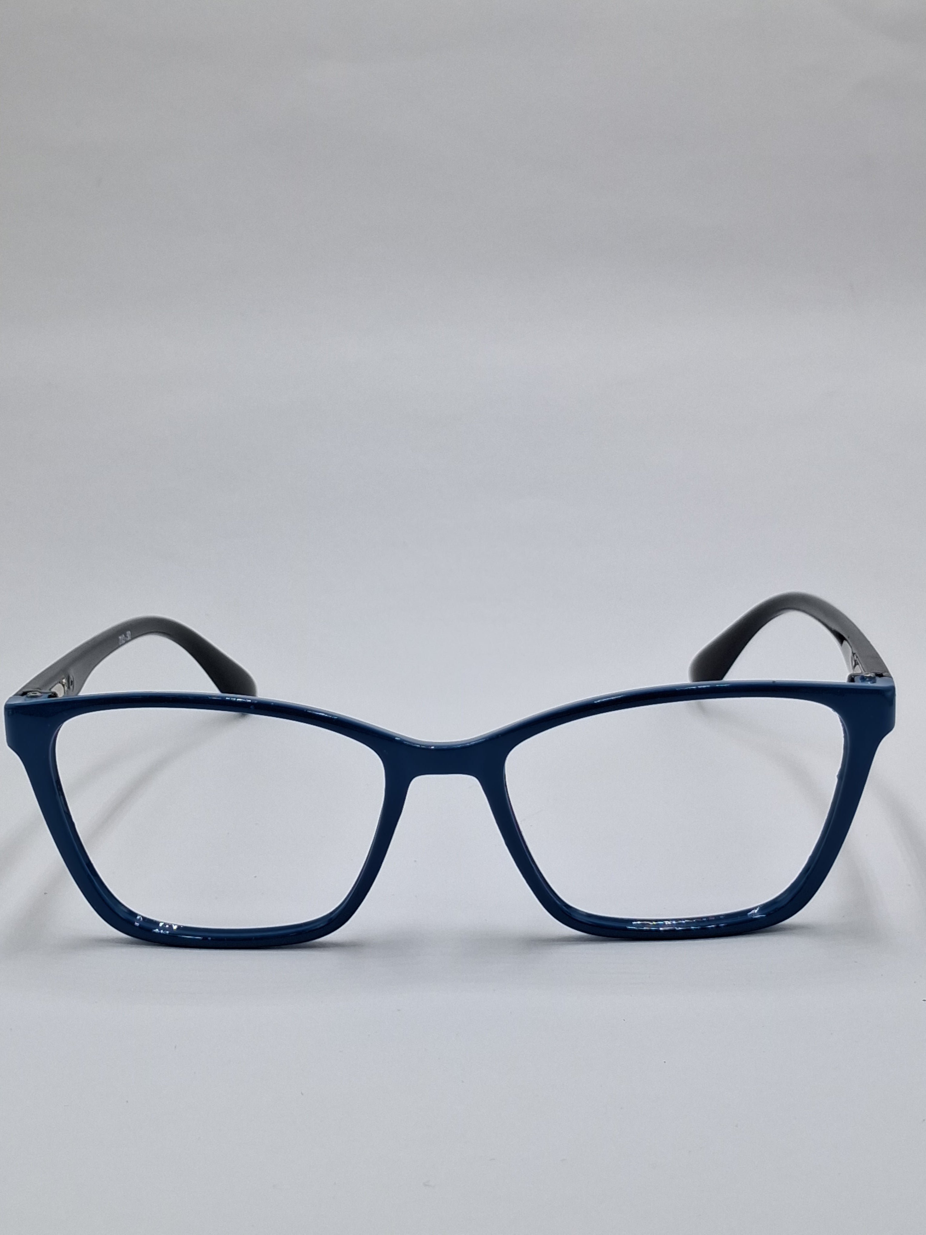 vision plus glossy blue and black stick frame