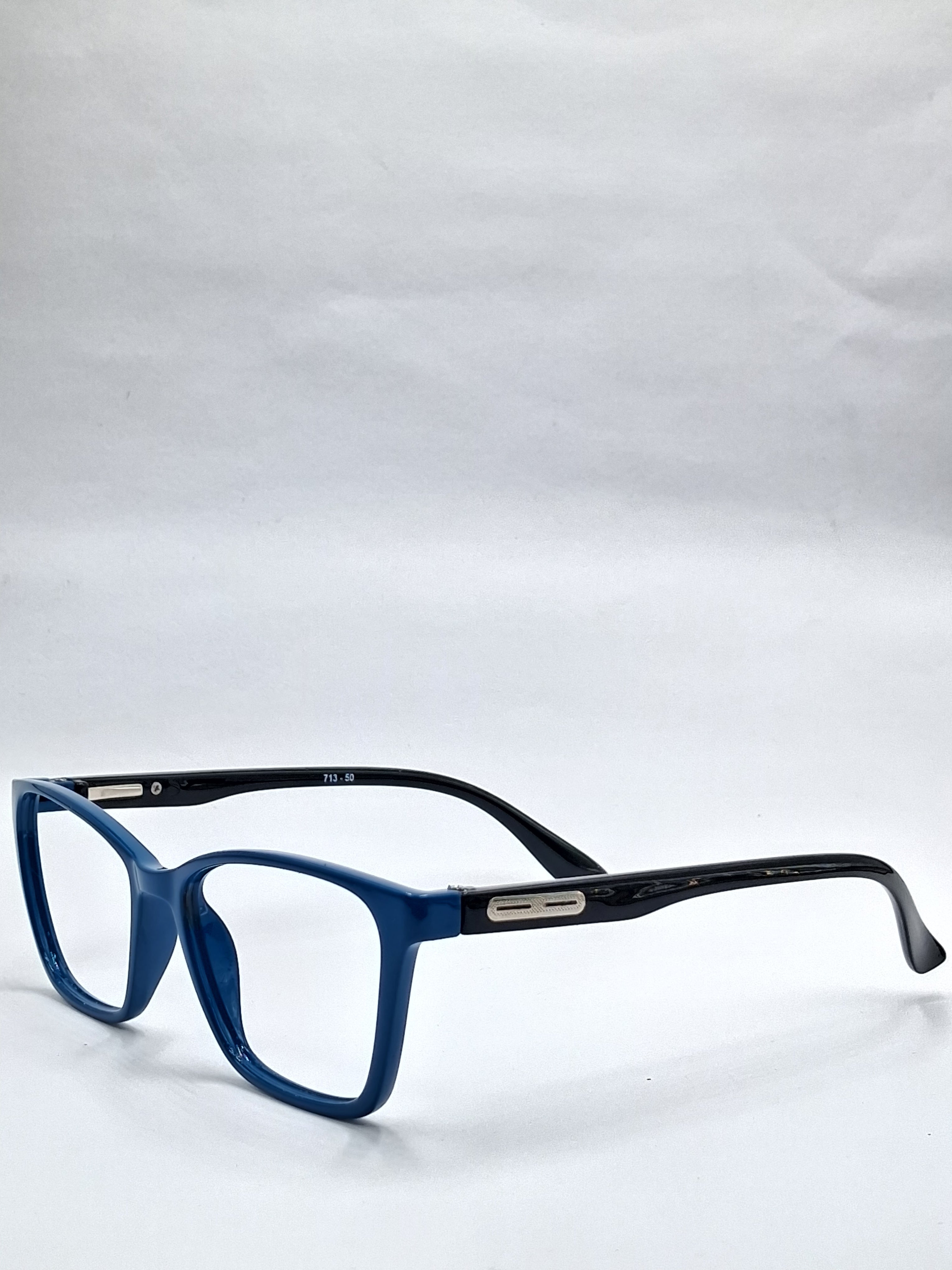 vision plus glossy blue and black stick frame