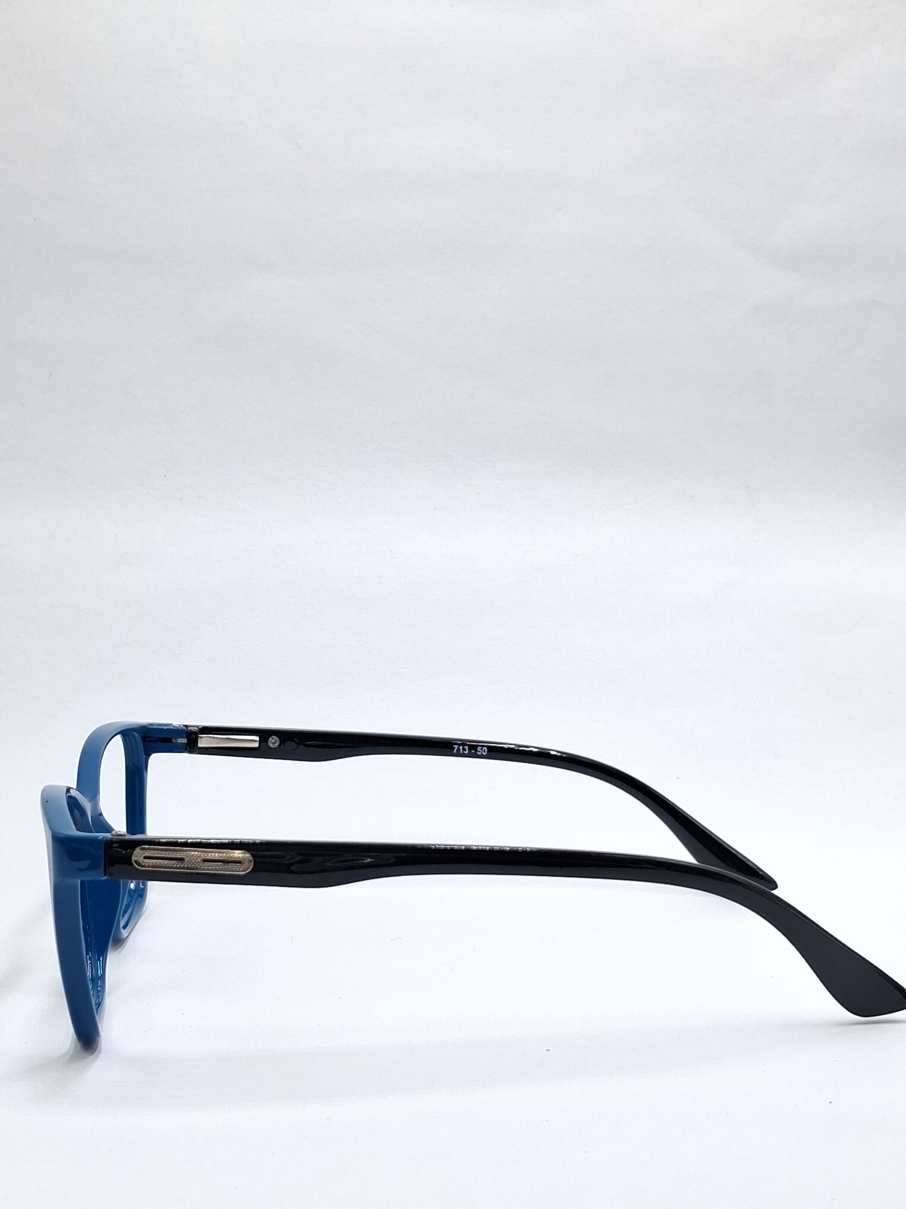 vision plus glossy blue and black stick frame
