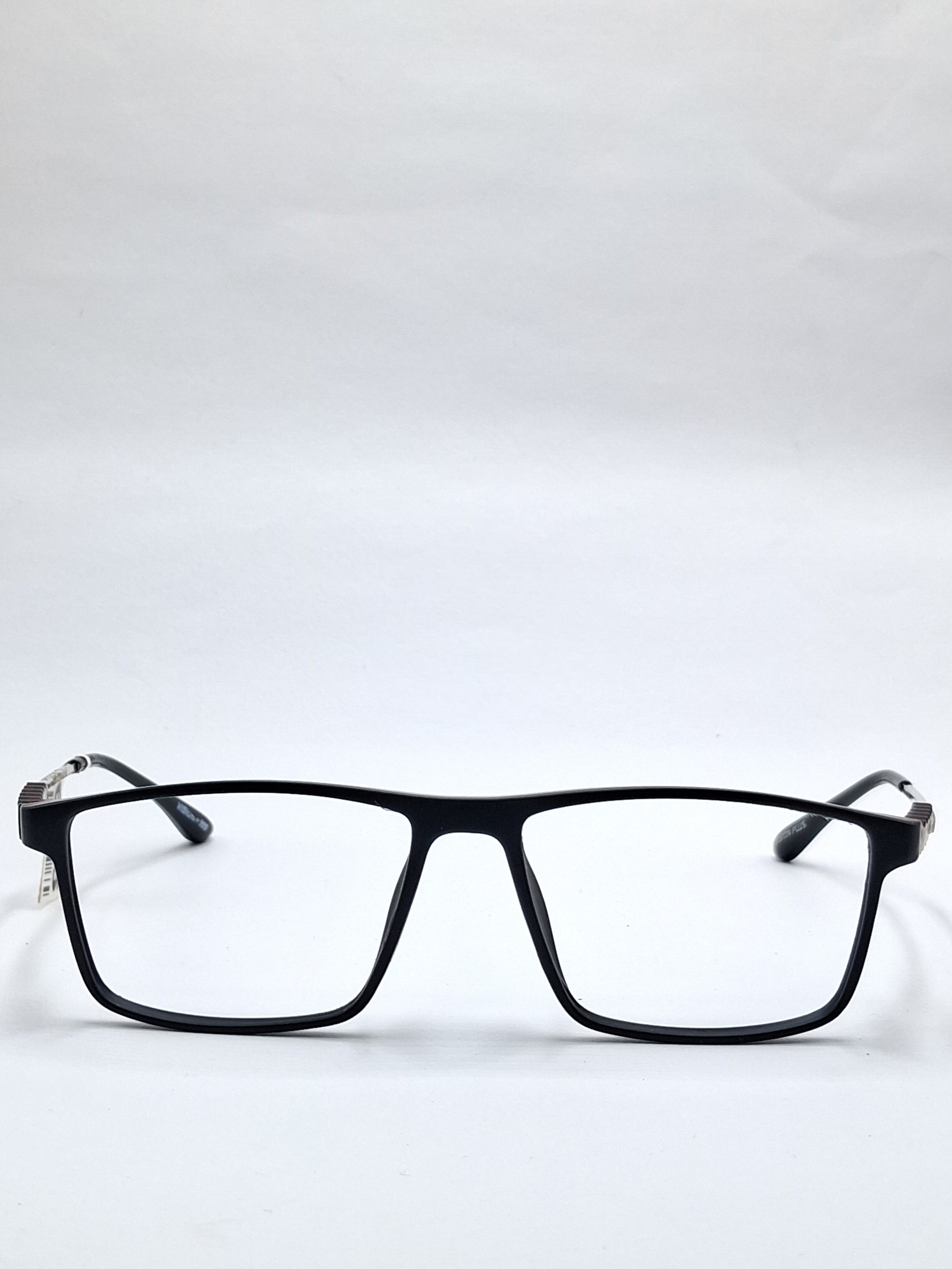 vision plus matte black with metal stick frame