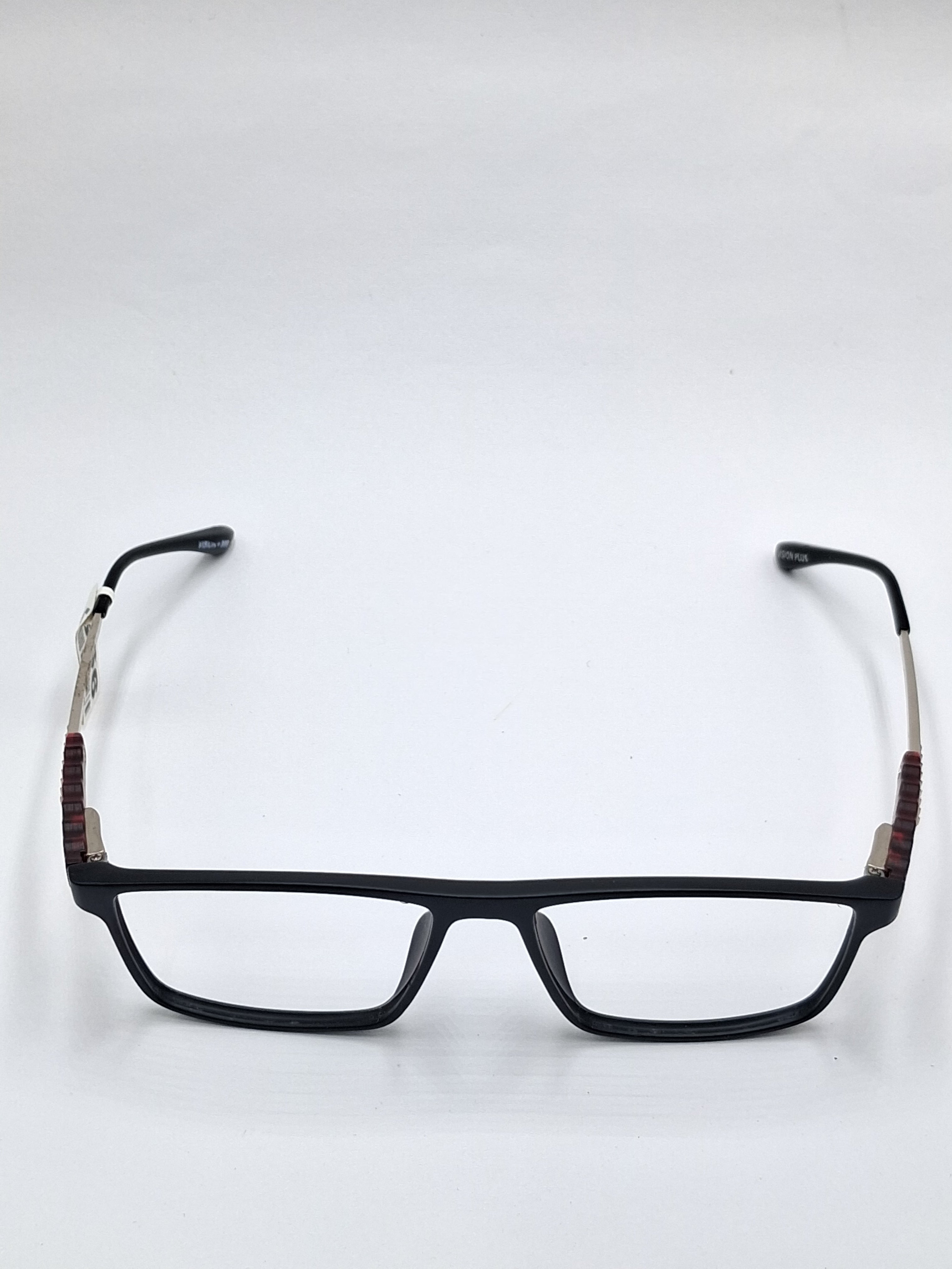 vision plus matte black with metal stick frame