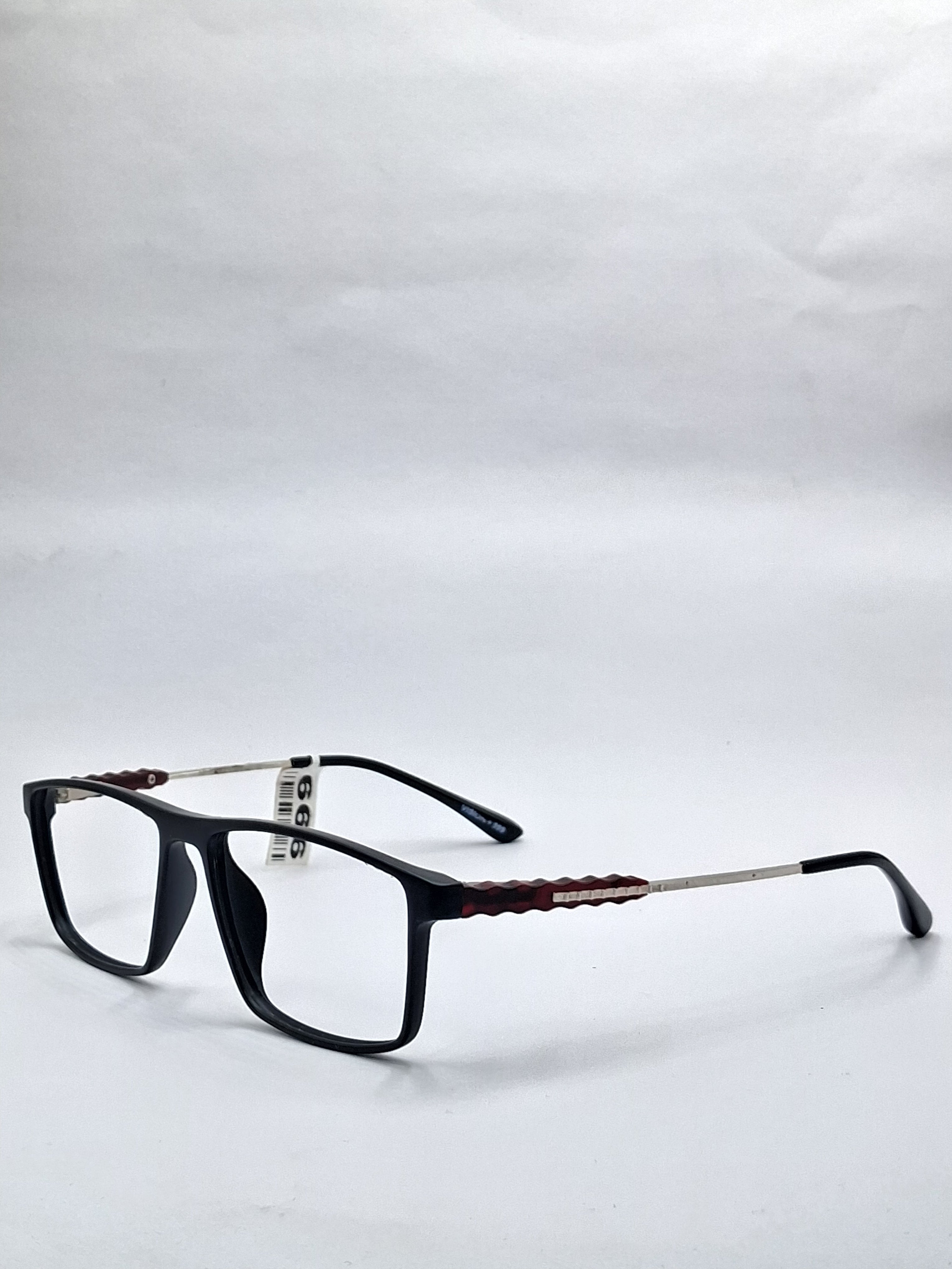 vision plus matte black with metal stick frame