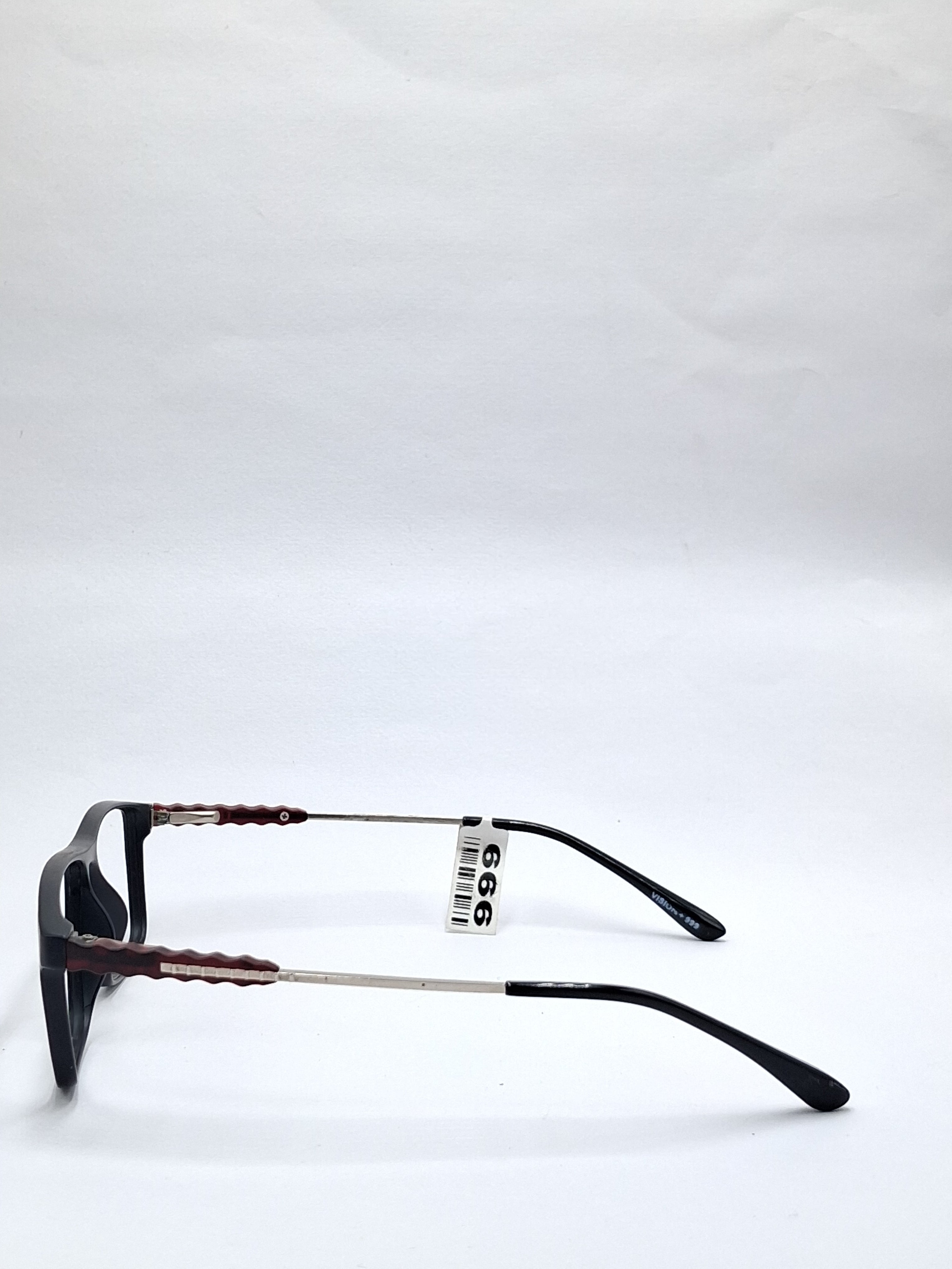 vision plus matte black with metal stick frame