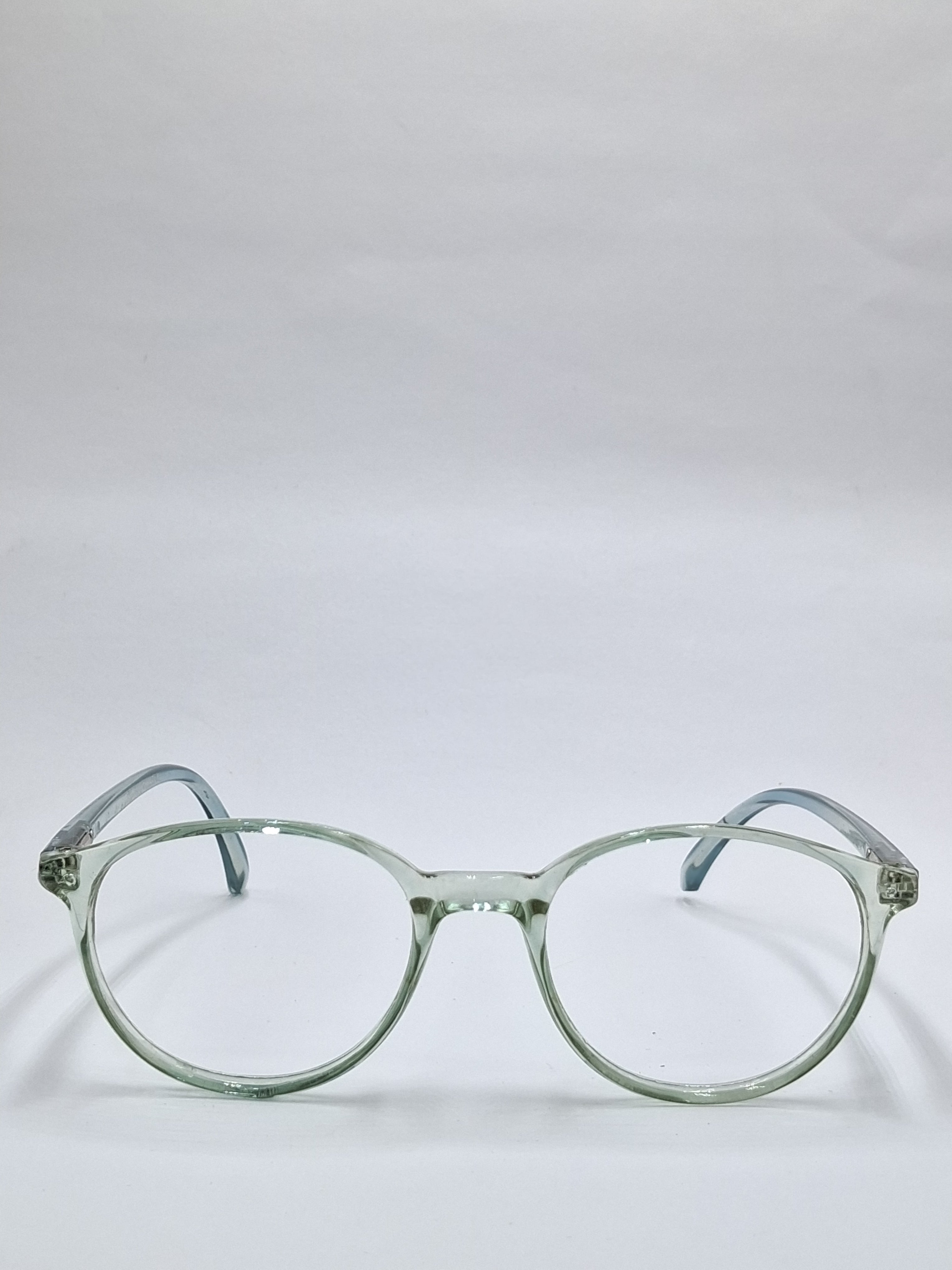 vision plus crystal water green frame