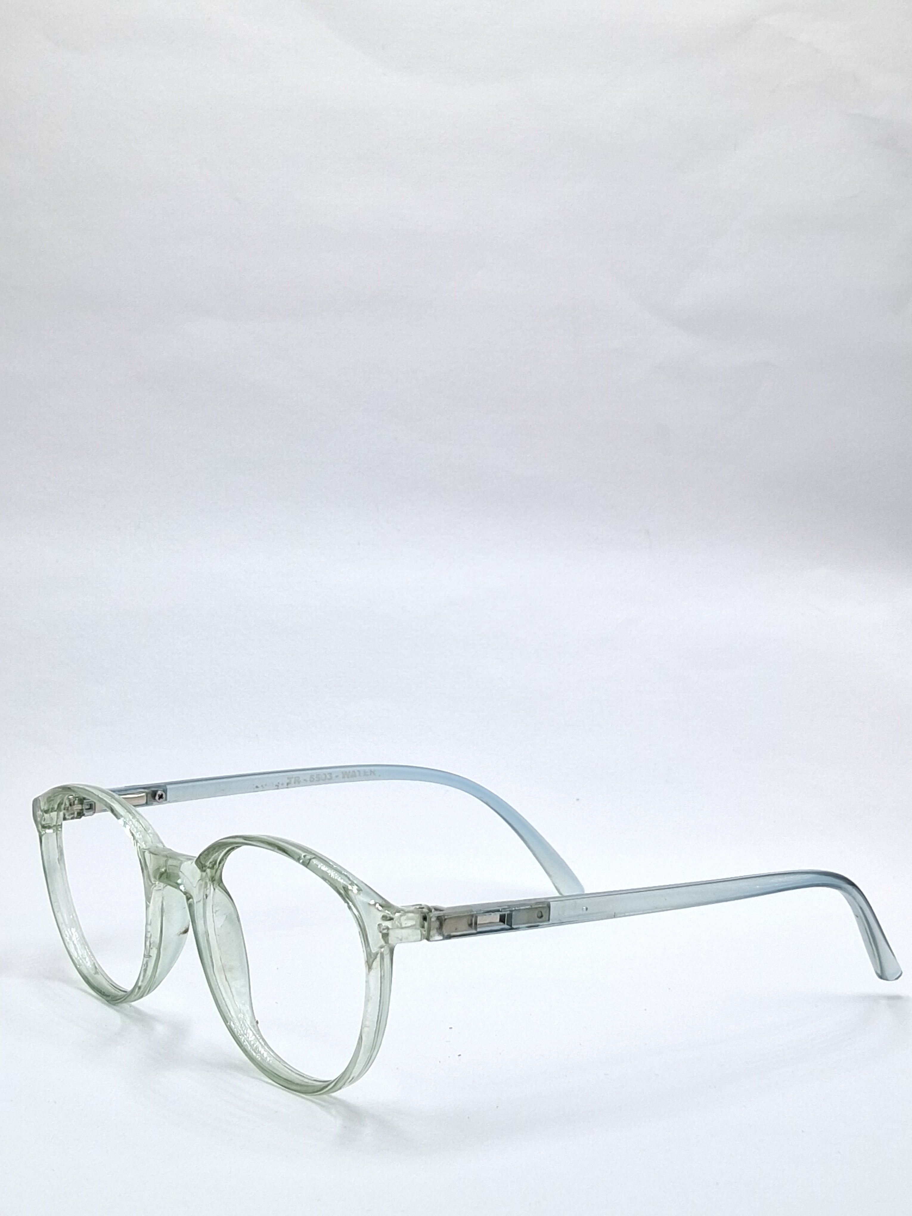 vision plus crystal water green frame
