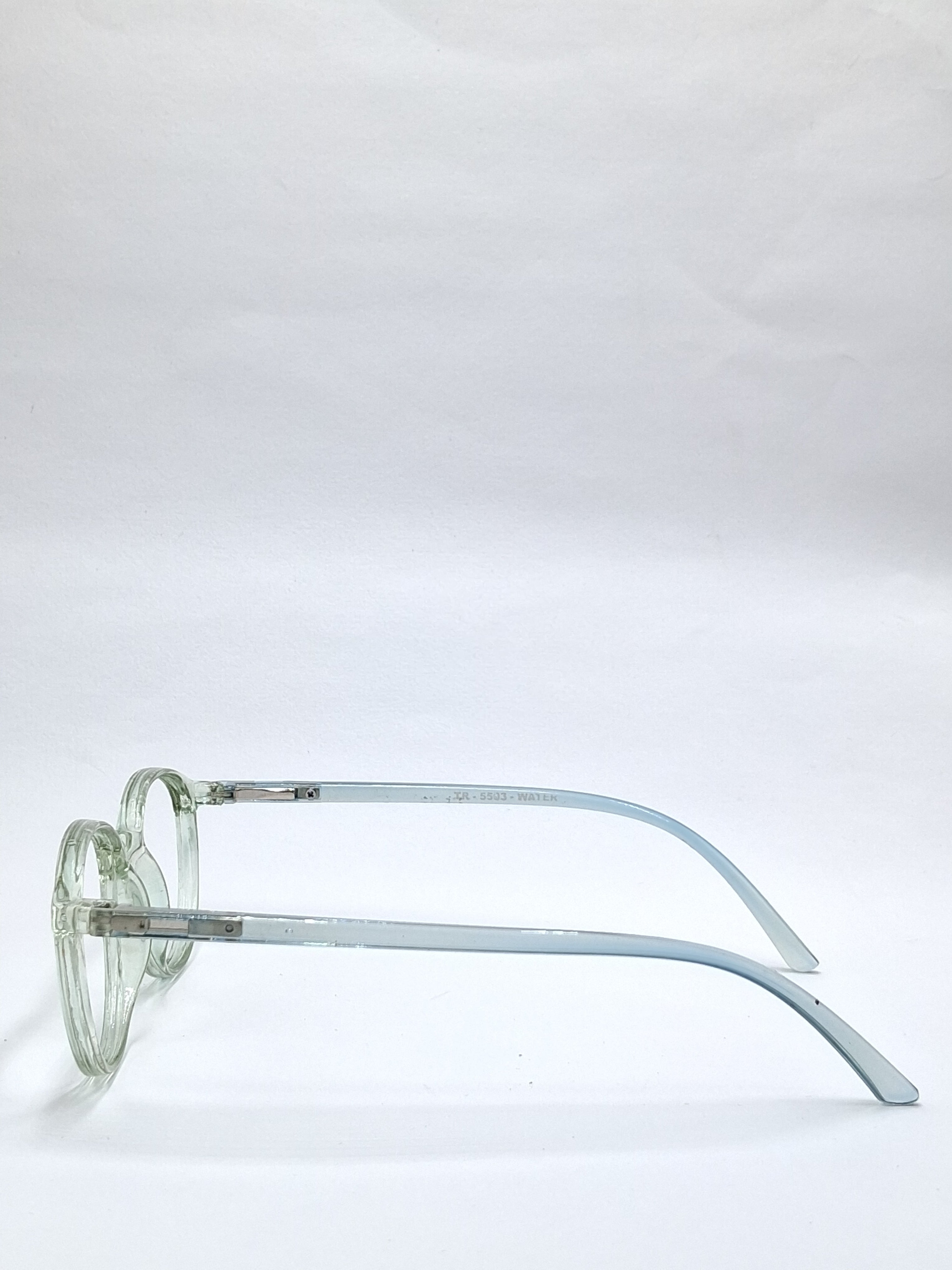 vision plus crystal water green frame