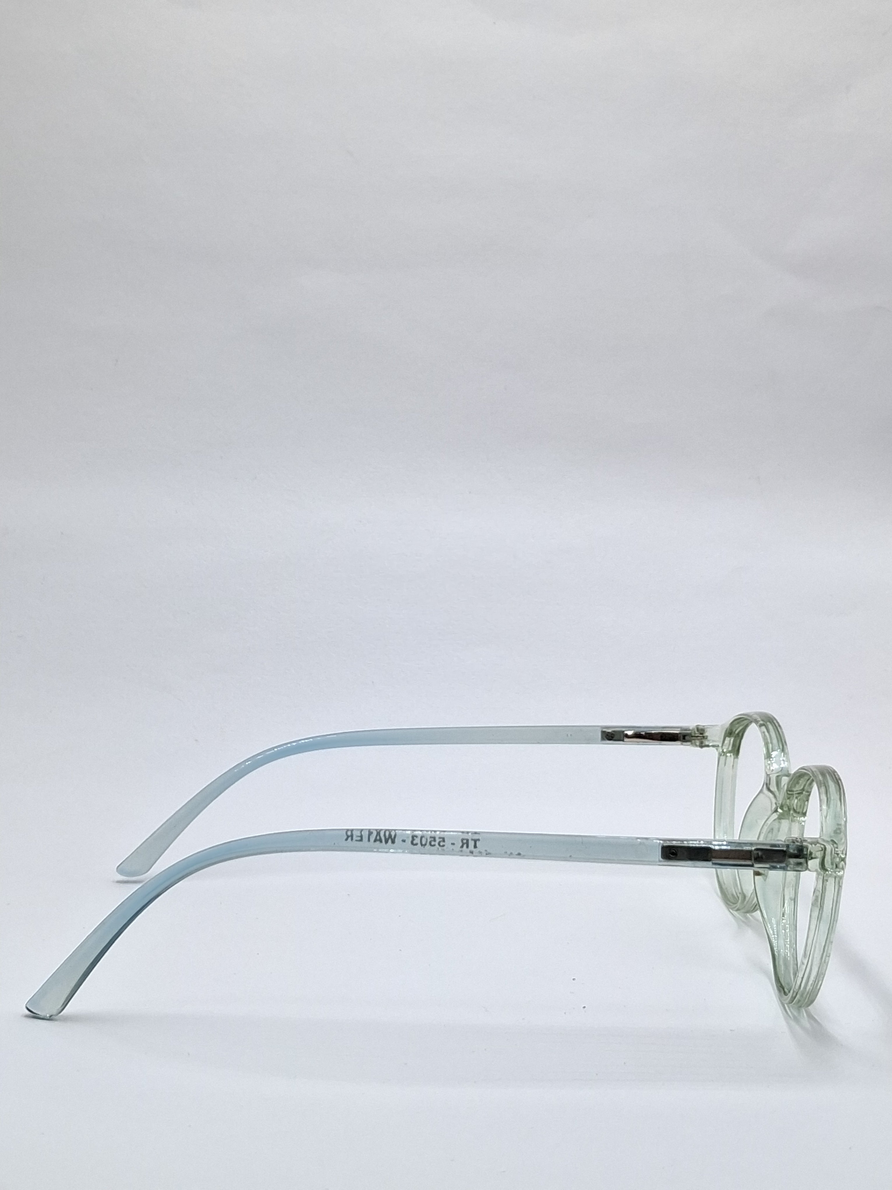 vision plus crystal water green frame