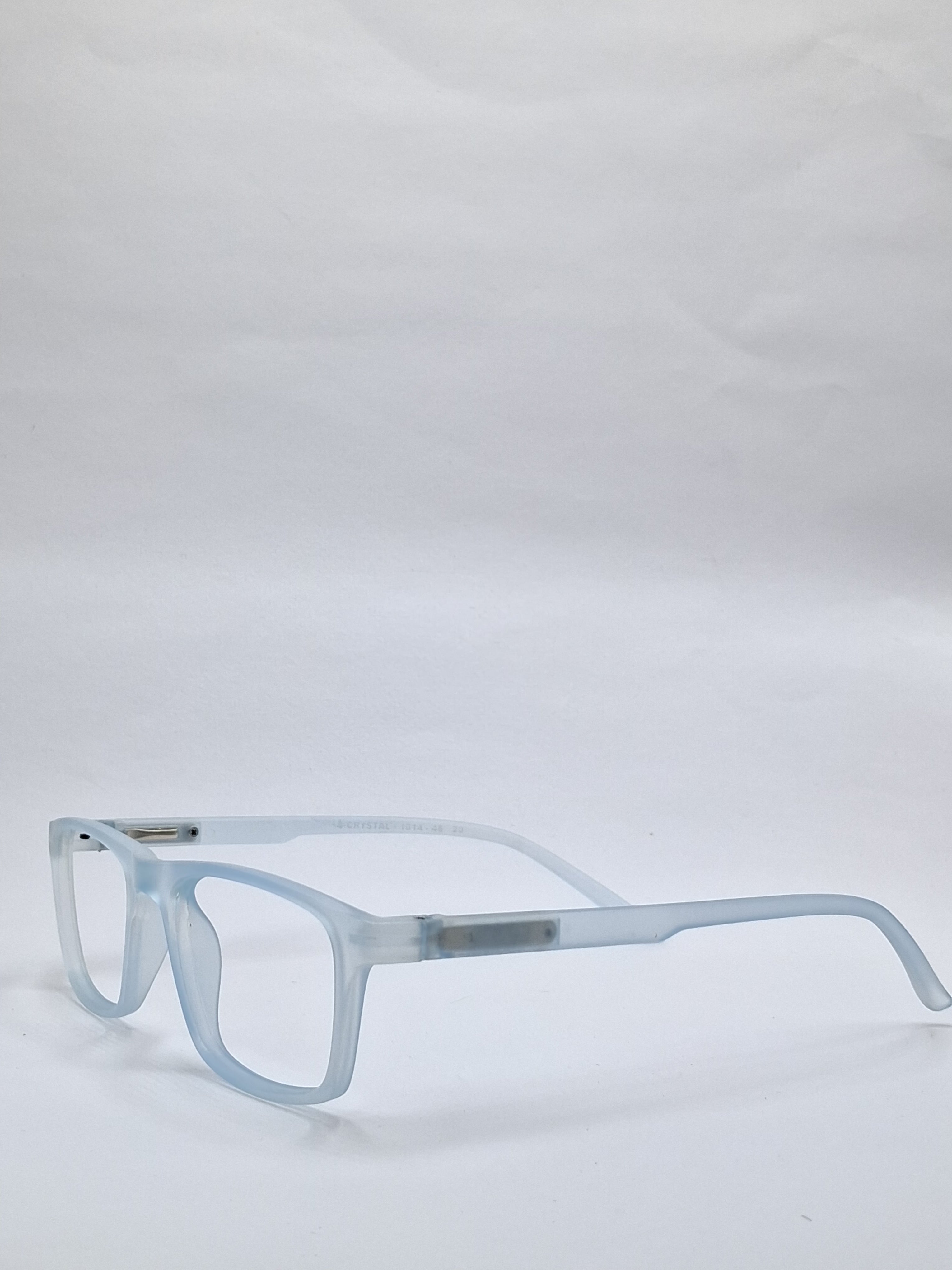 vision plus matte white frame
