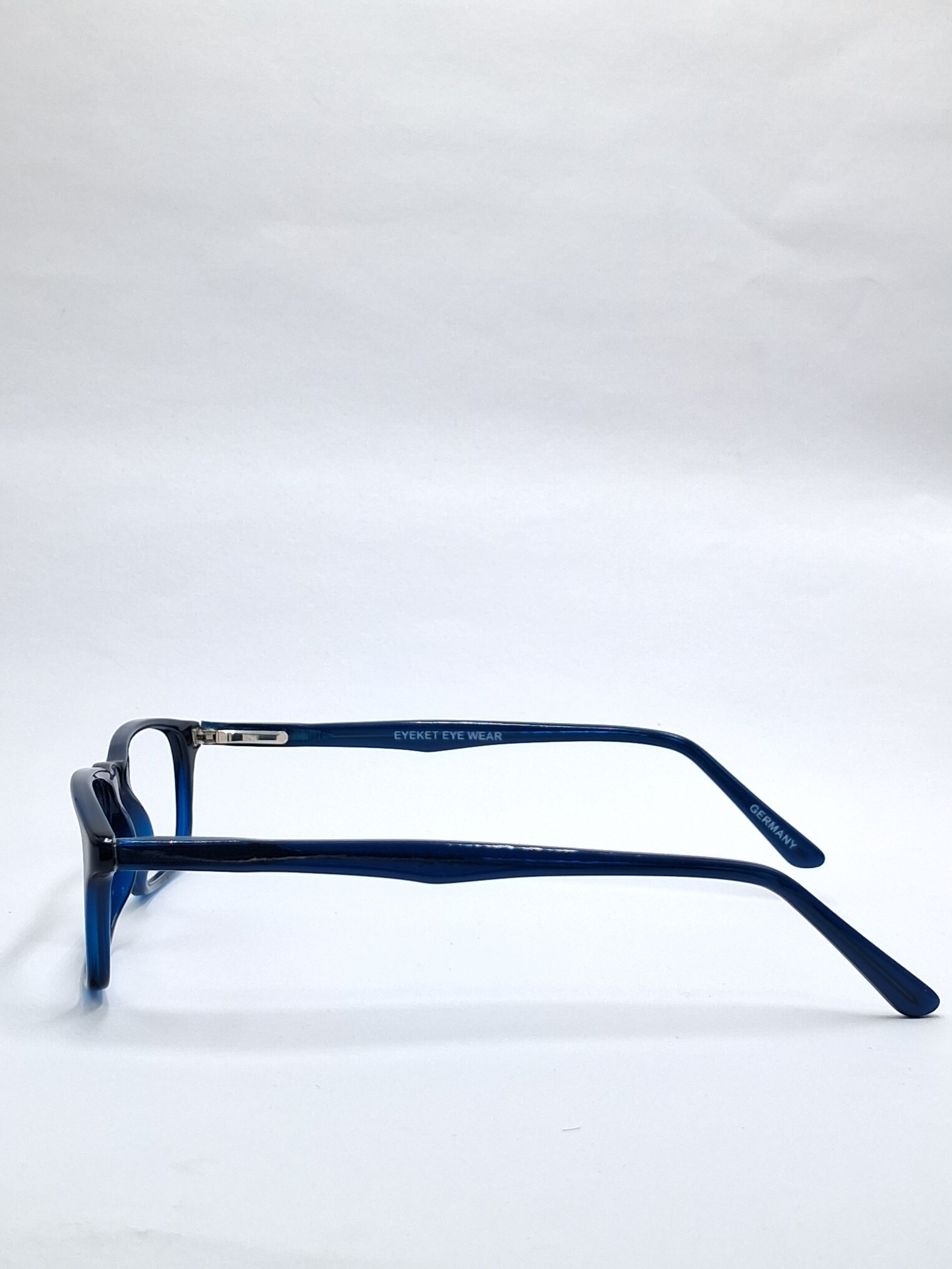 vision plus crystal blue frame