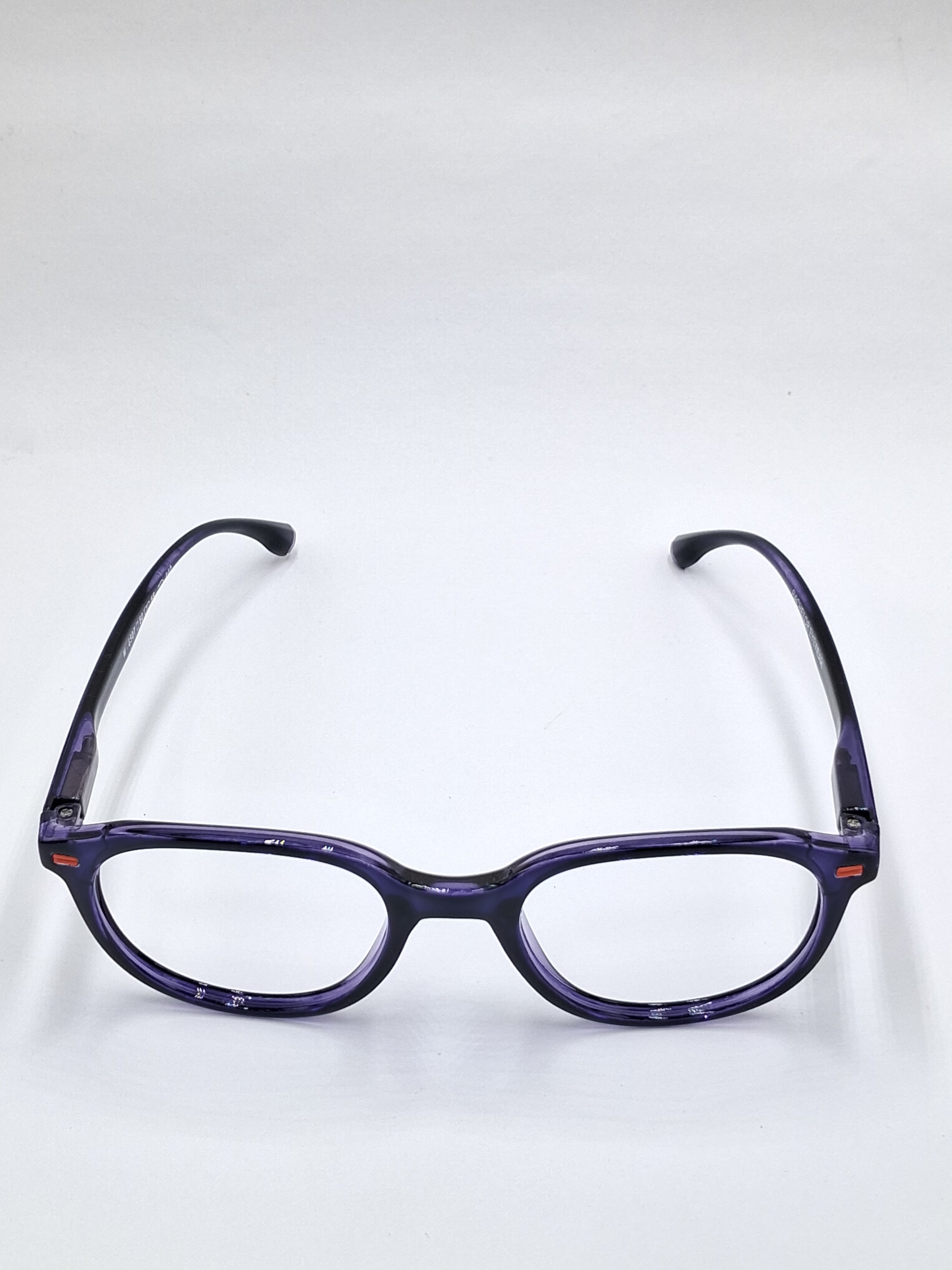 vision plus crystal blue frame