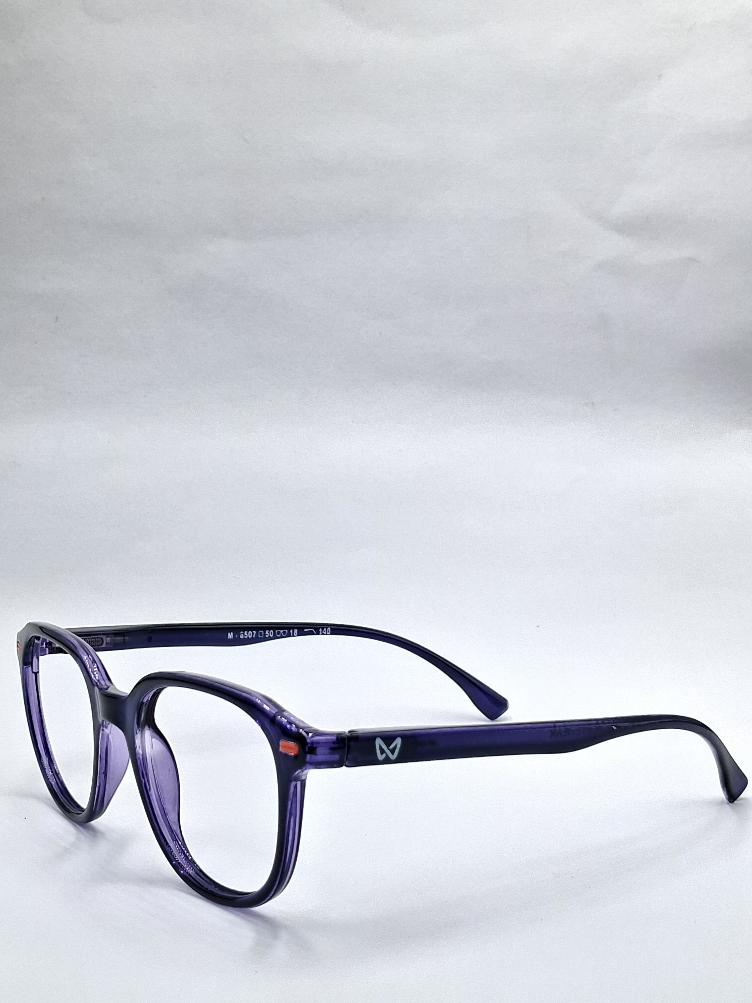 vision plus crystal blue frame