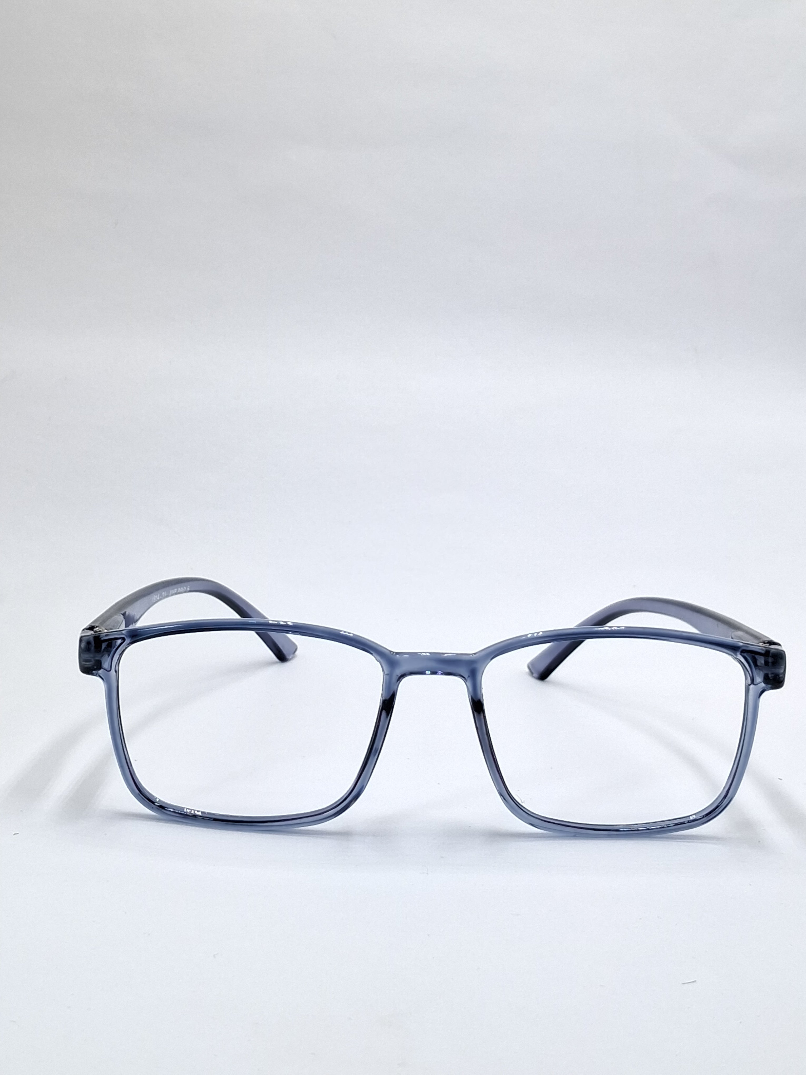 vision plus crystal blue frame