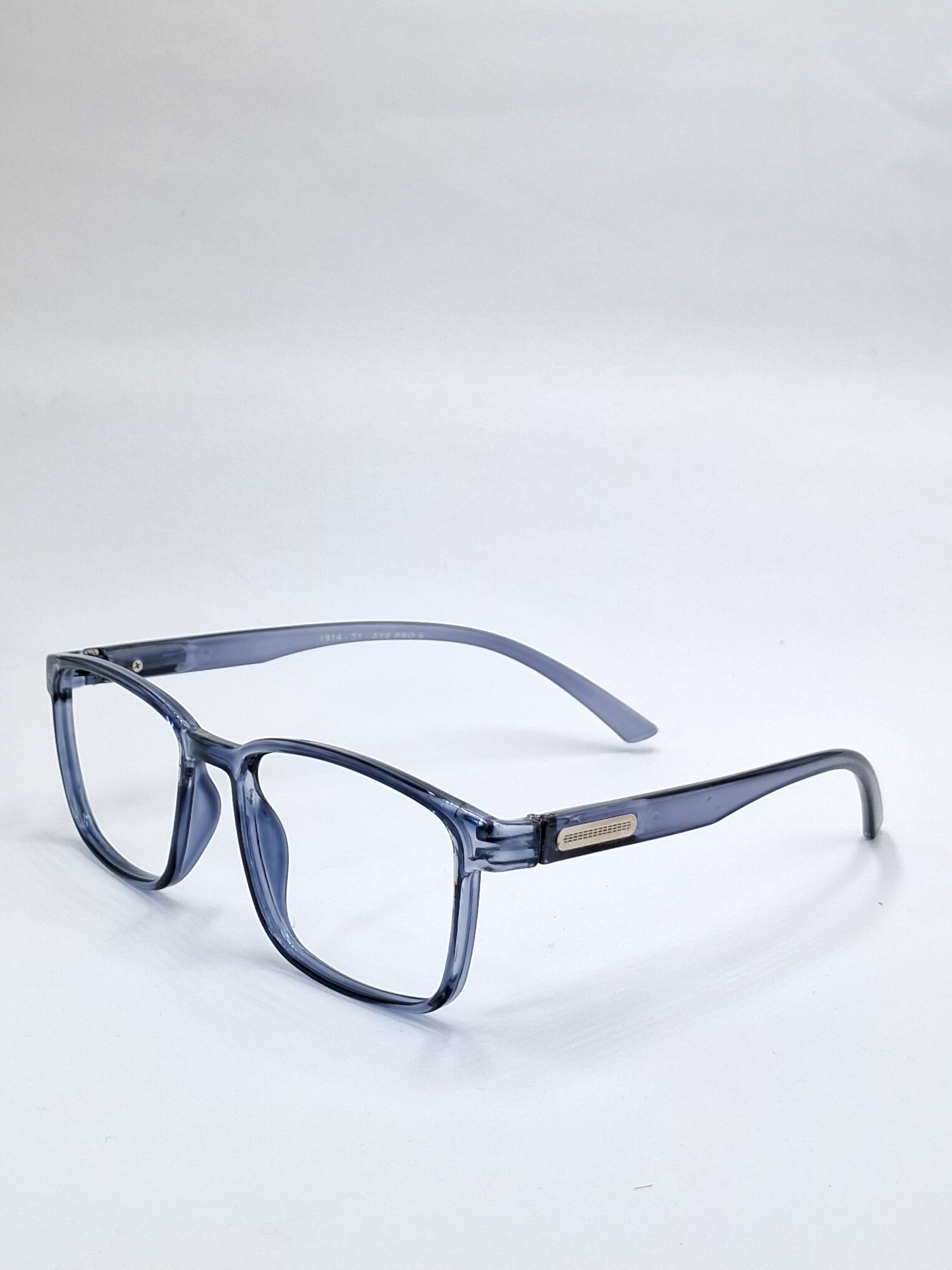 vision plus crystal blue frame