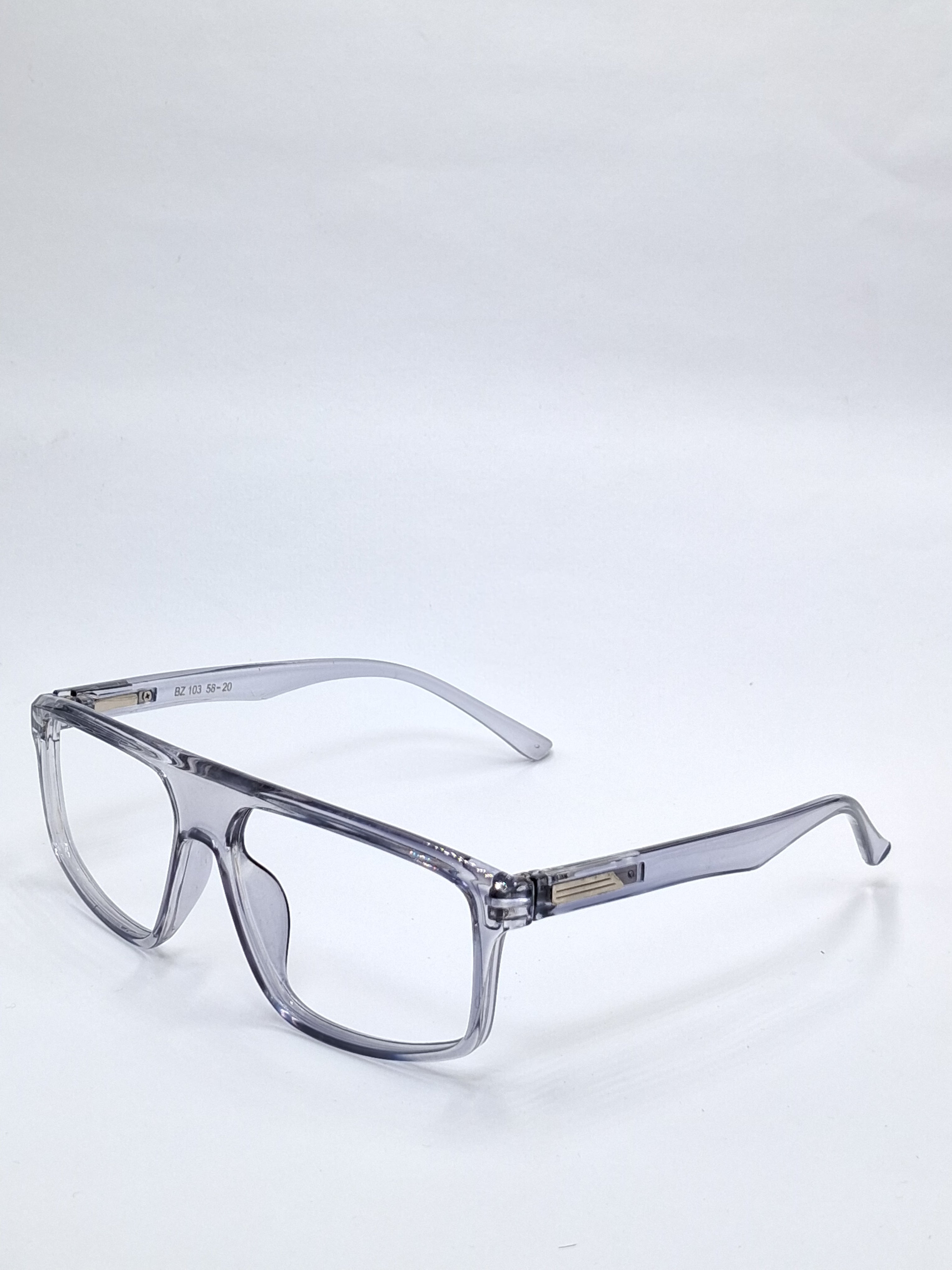 vision plus crystal gray frame