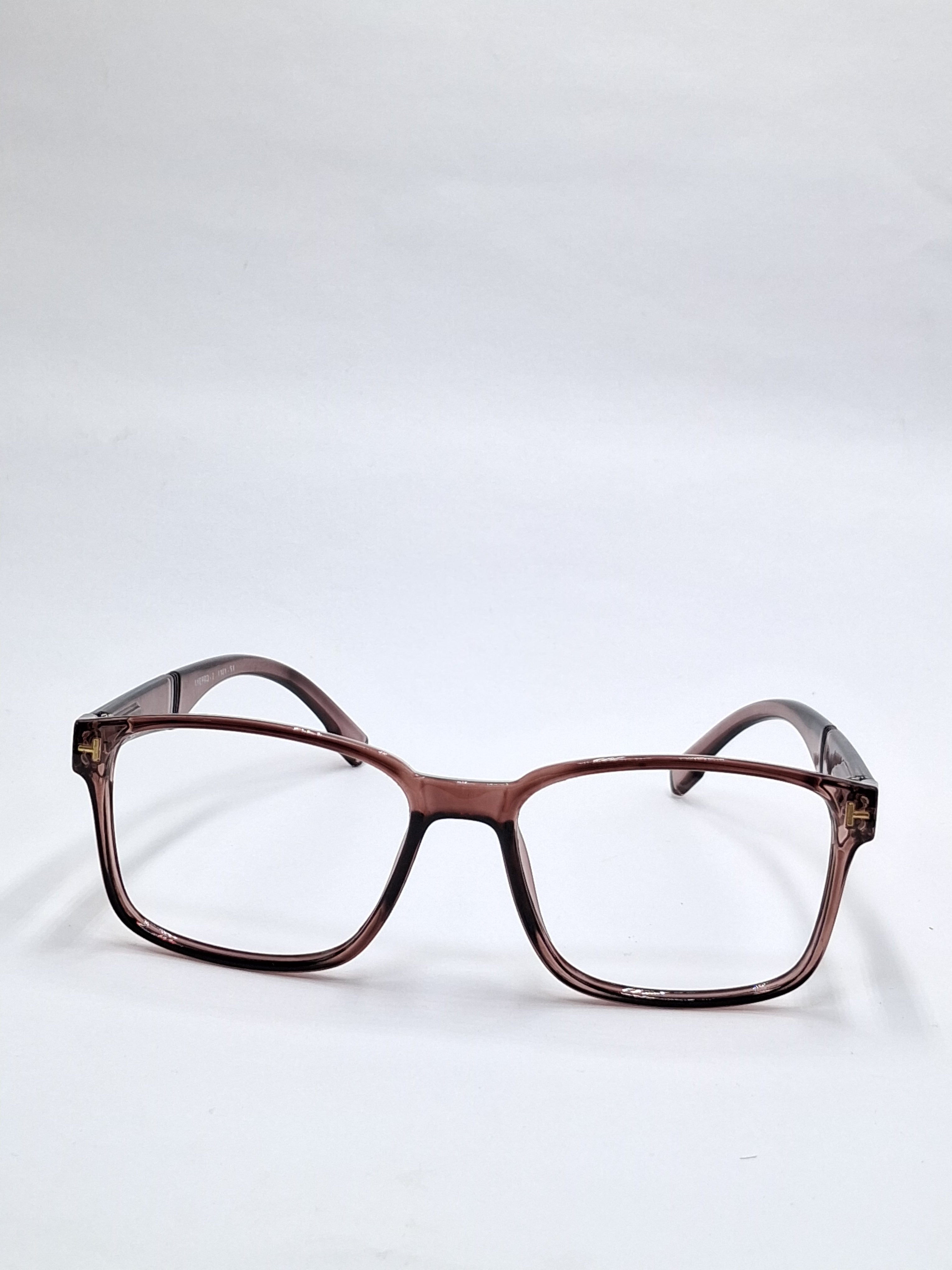 vision plus crystal brown frame