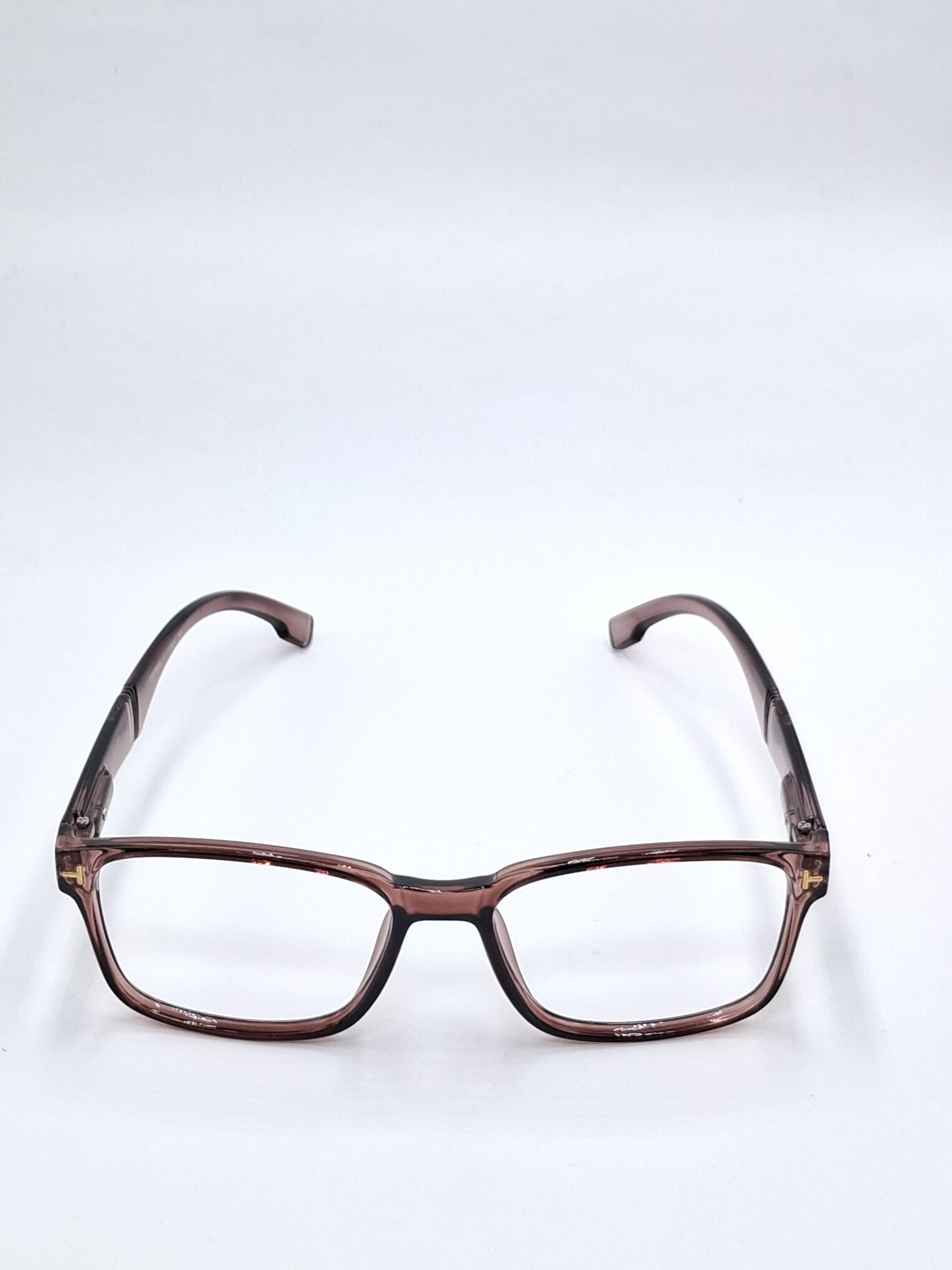 vision plus crystal brown frame