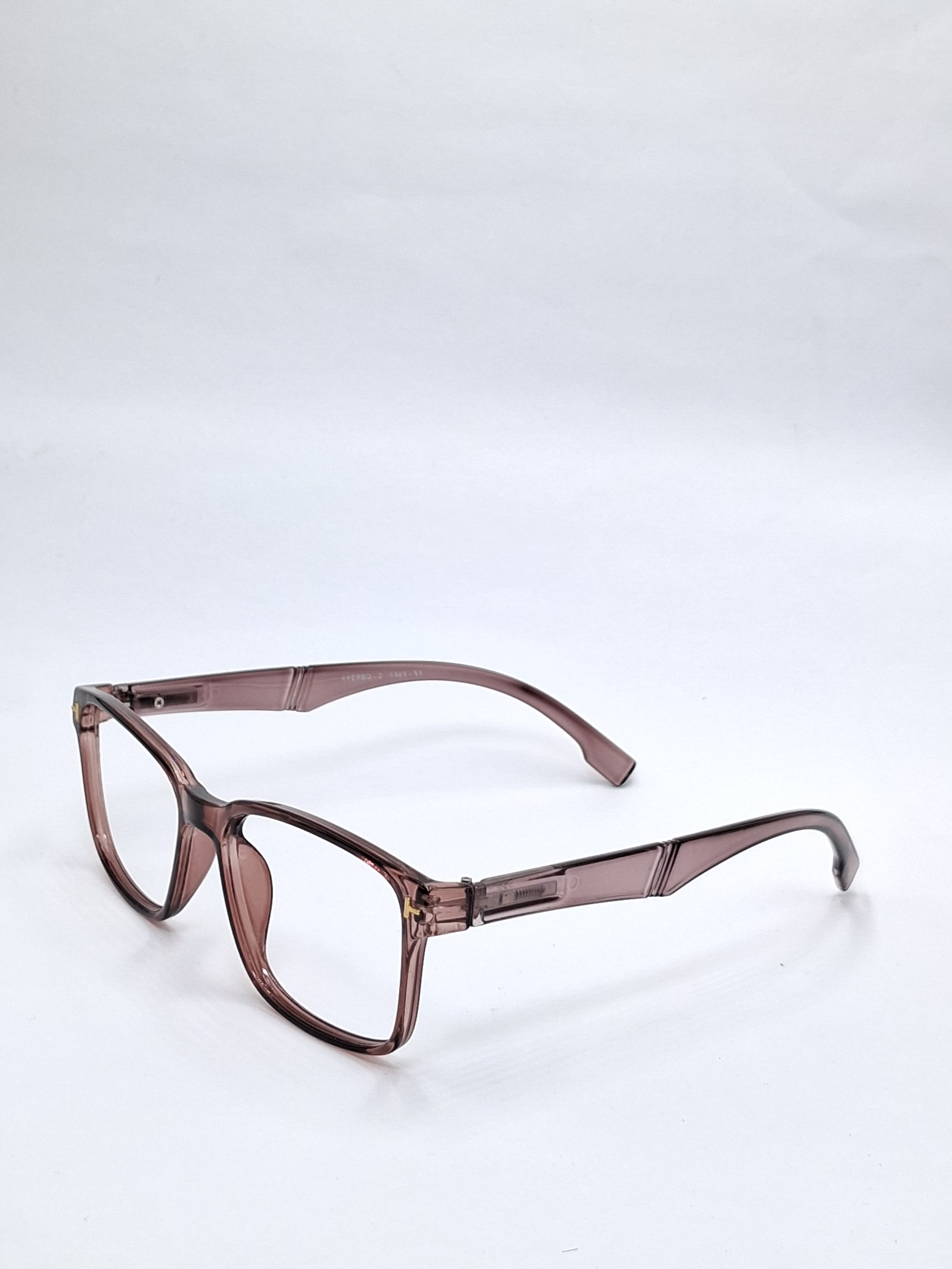 vision plus crystal brown frame