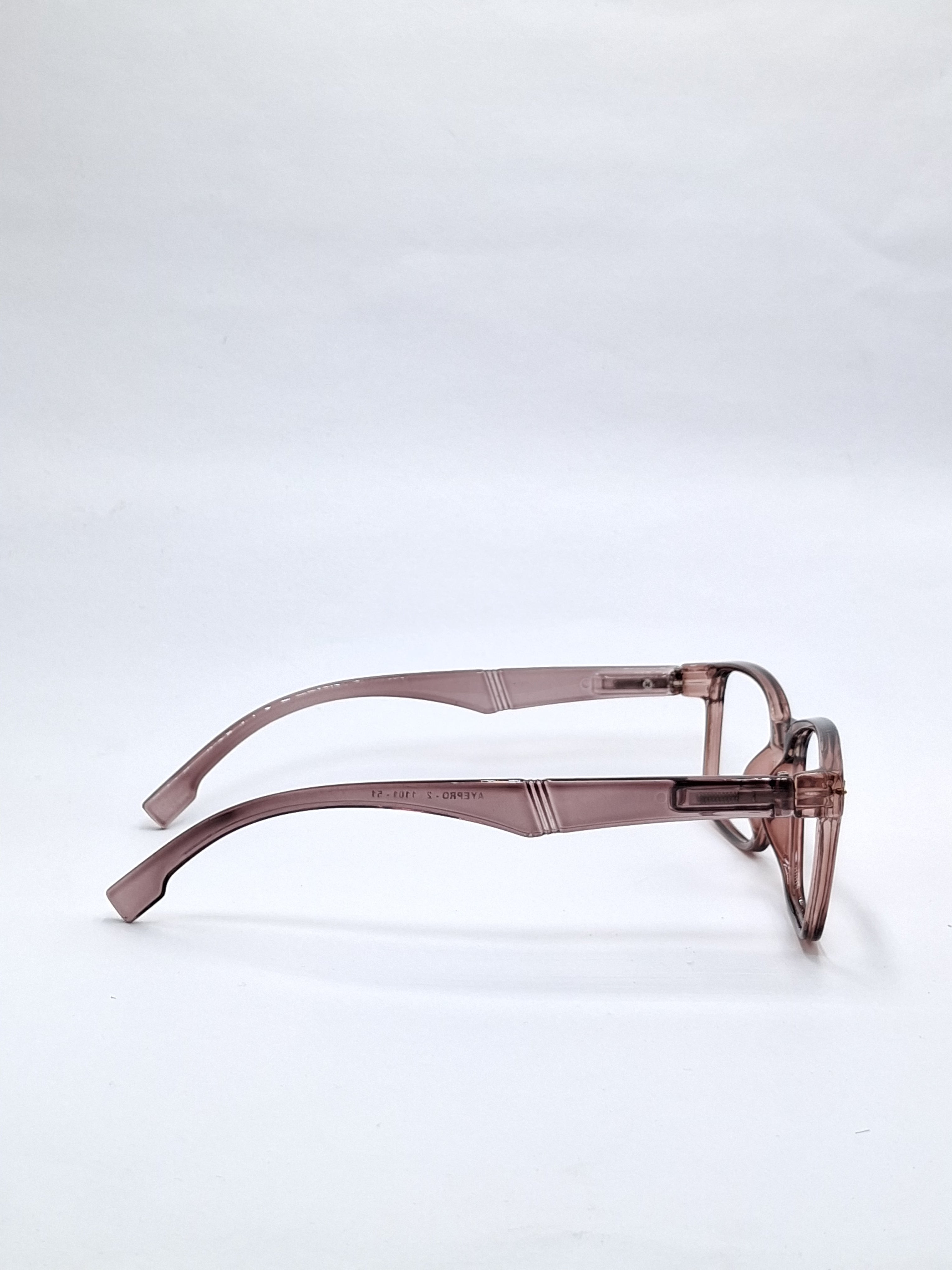 vision plus crystal brown frame