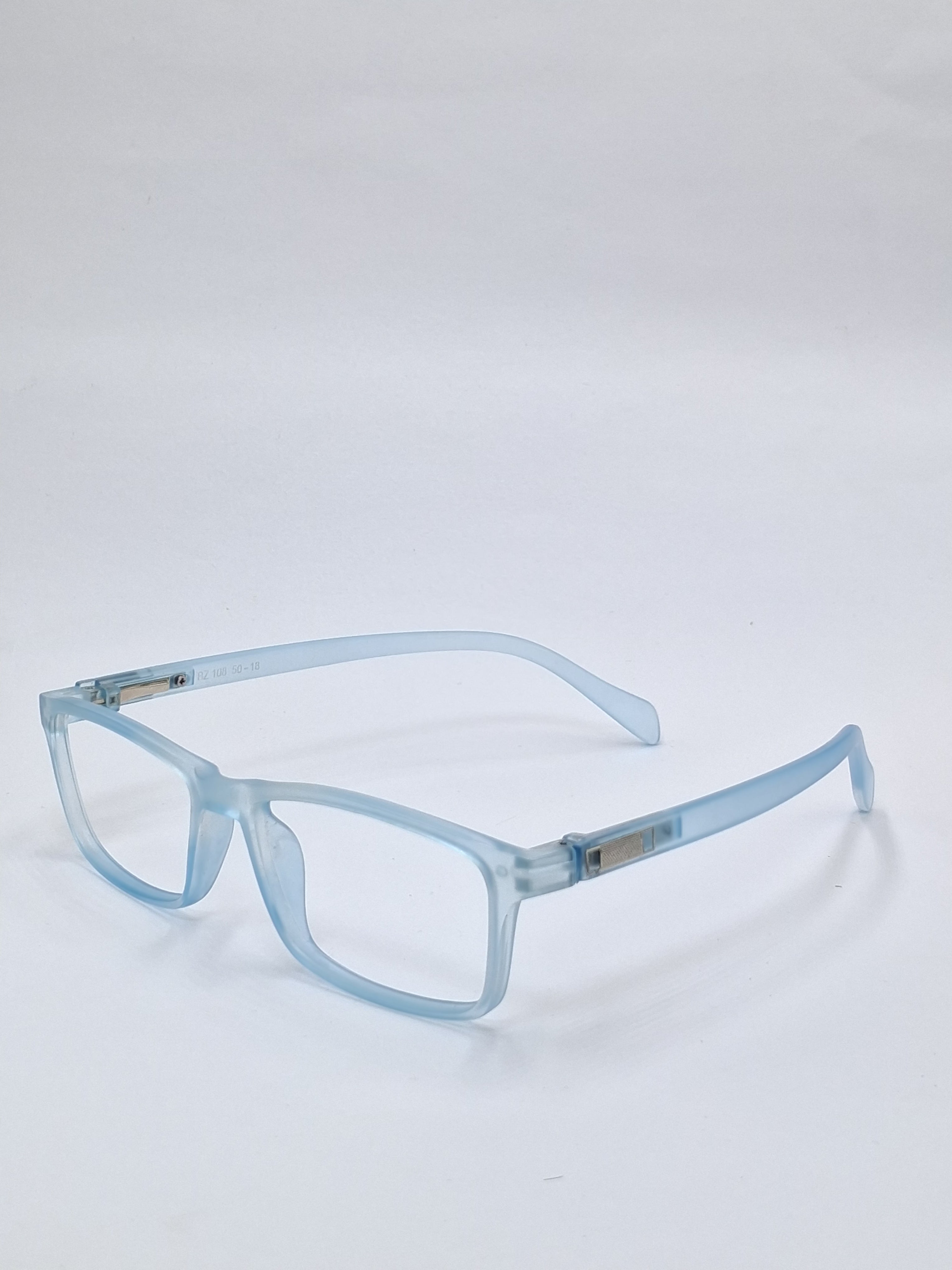 vision plus matte sky blue frame