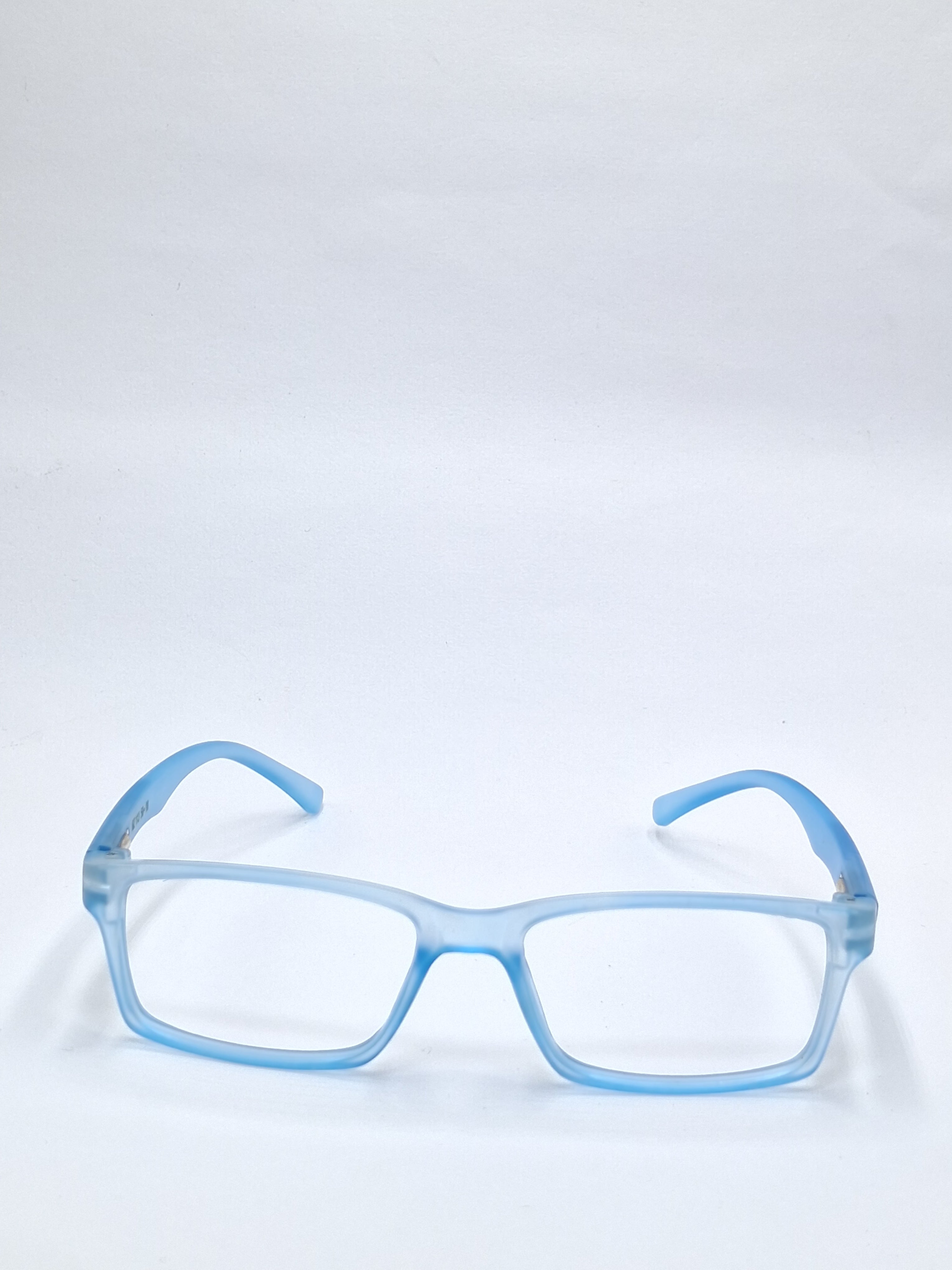 vision plus matte sky blue frame