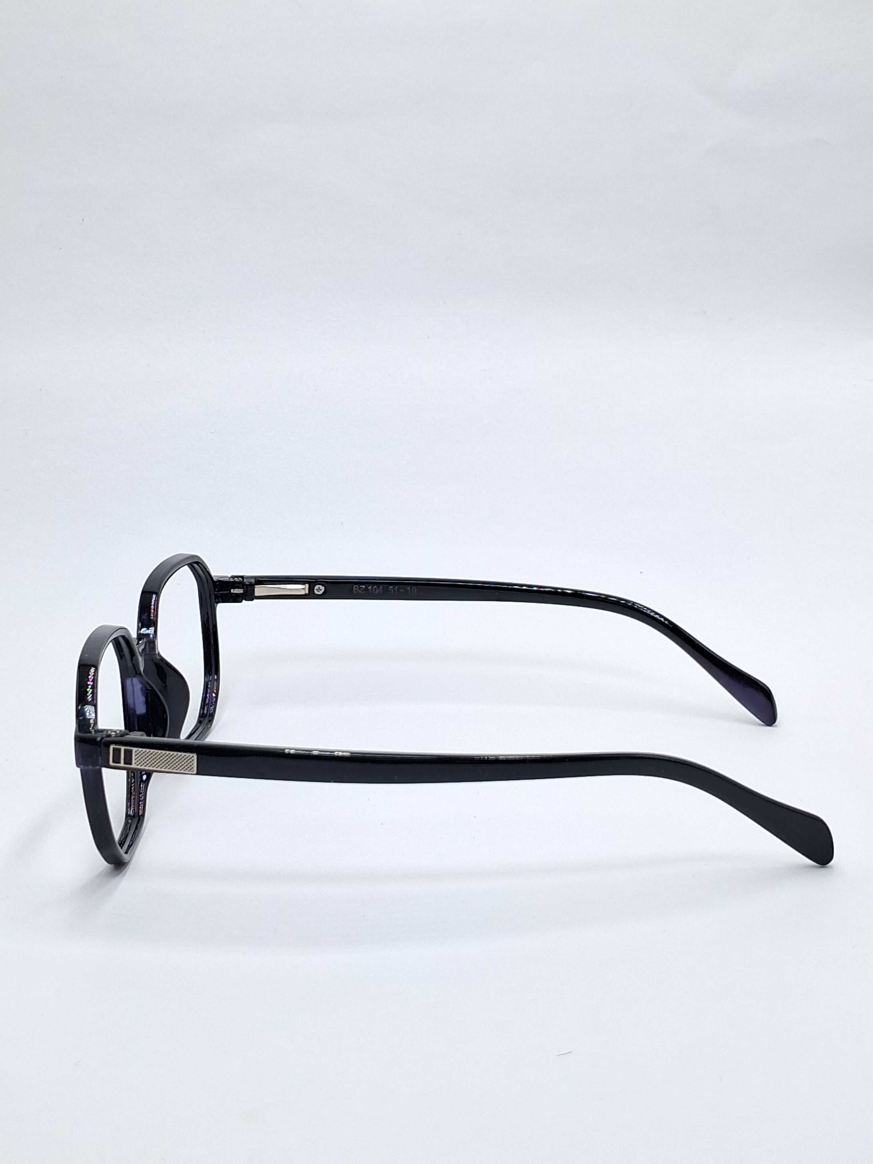 vision plus glossy black frame